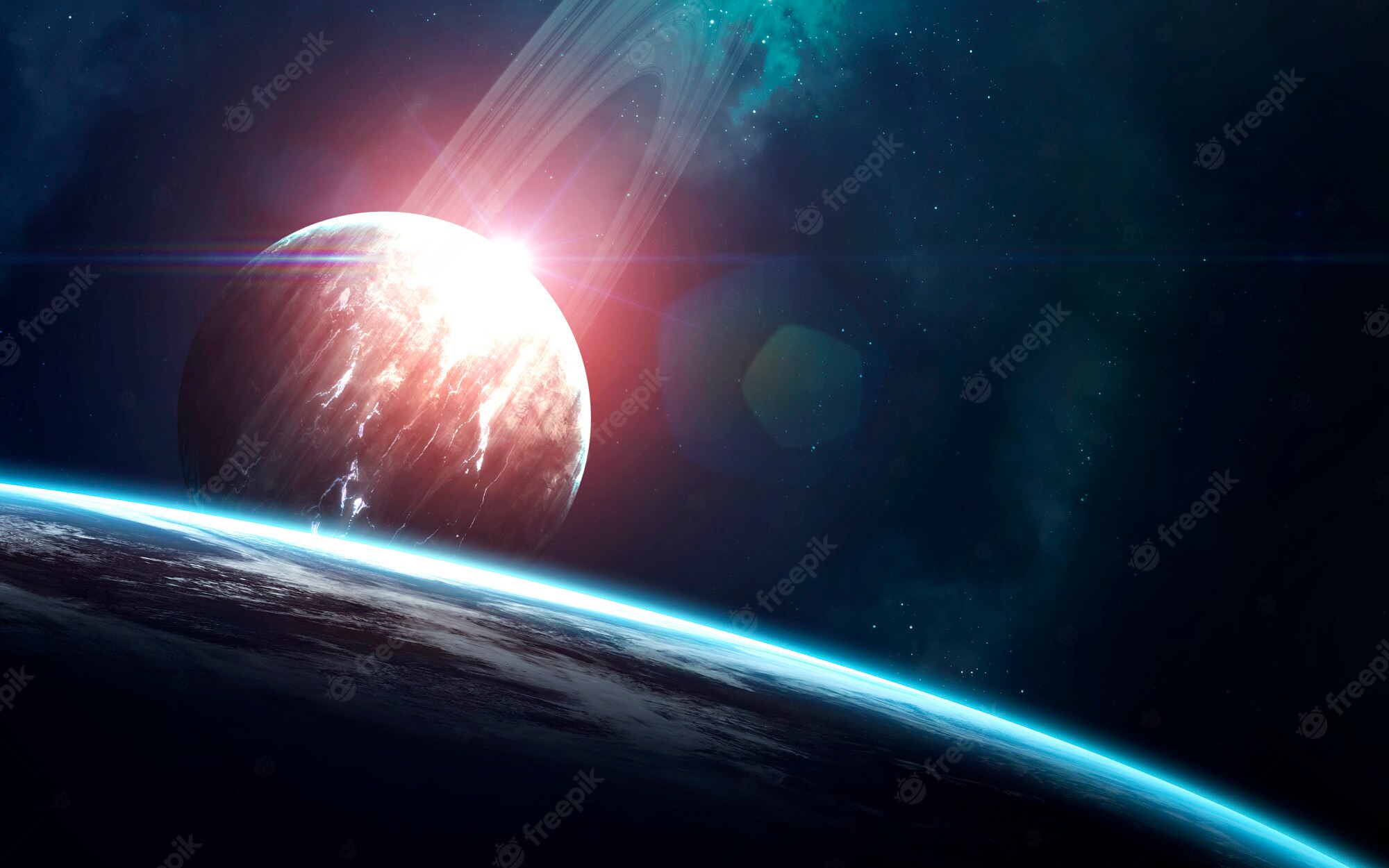 Abstract Space Stars Planet Wallpapers