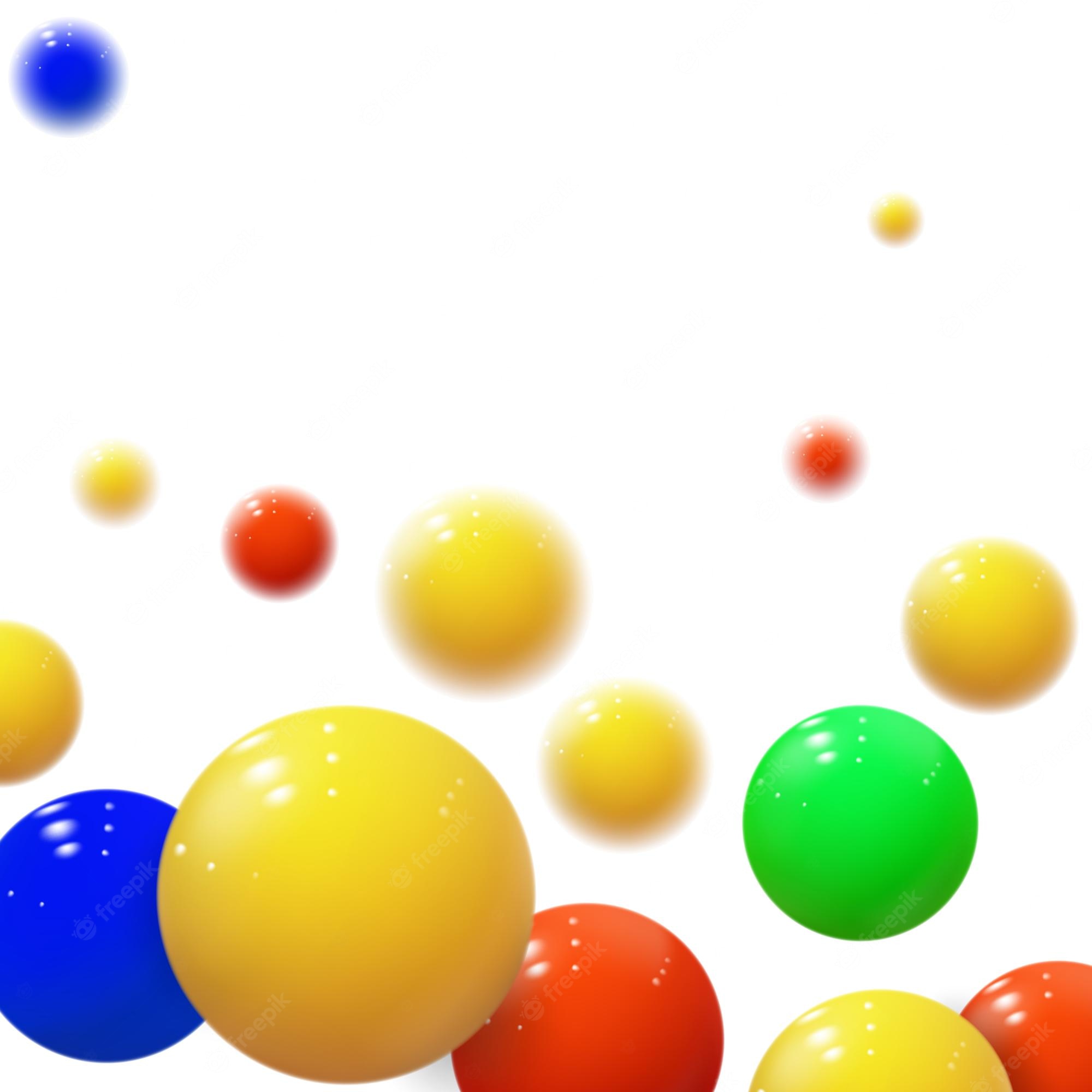 Colorfull Sphere Bubble Shape Wallpapers