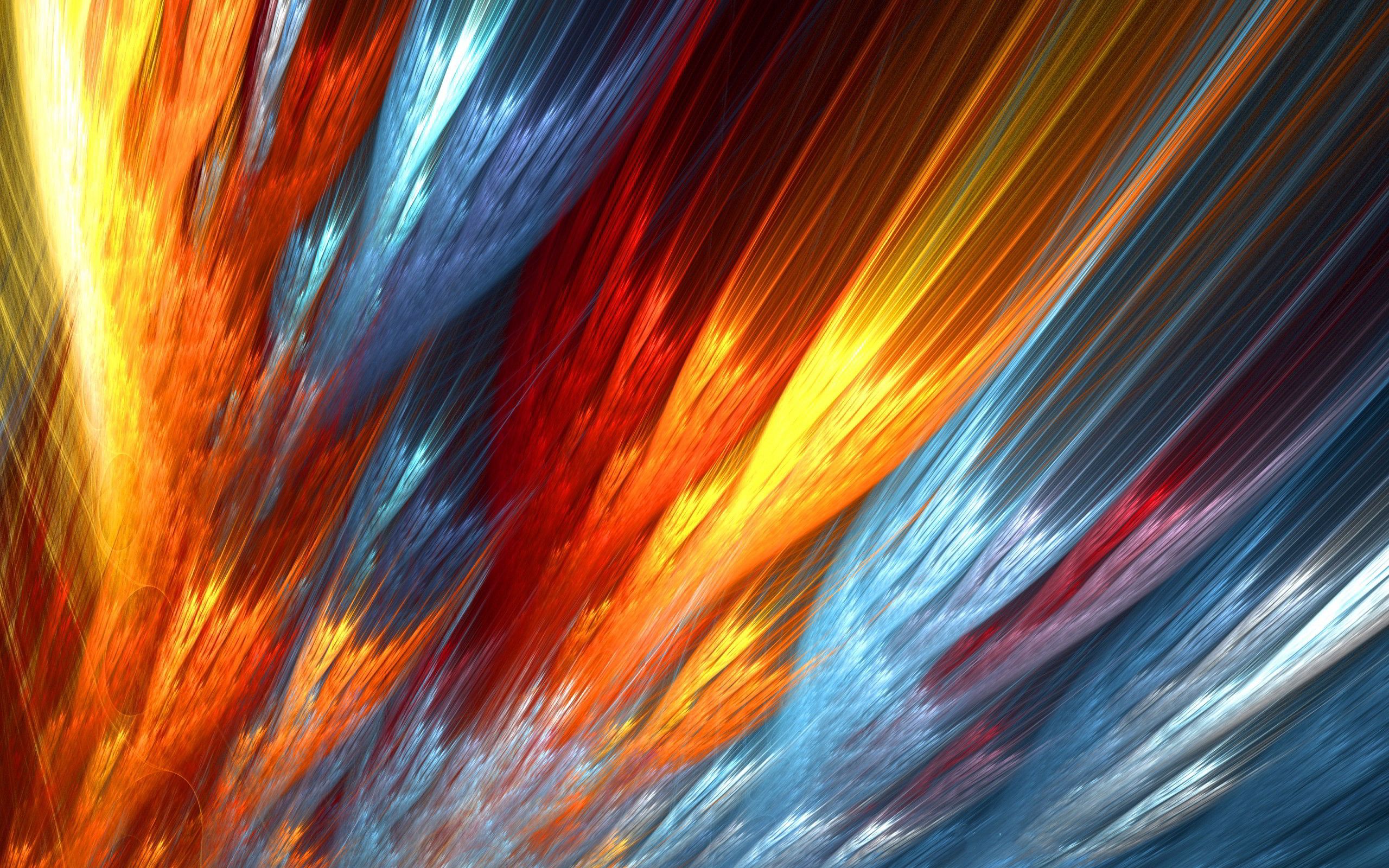 Miui Abstract Colorful Fire Wallpapers