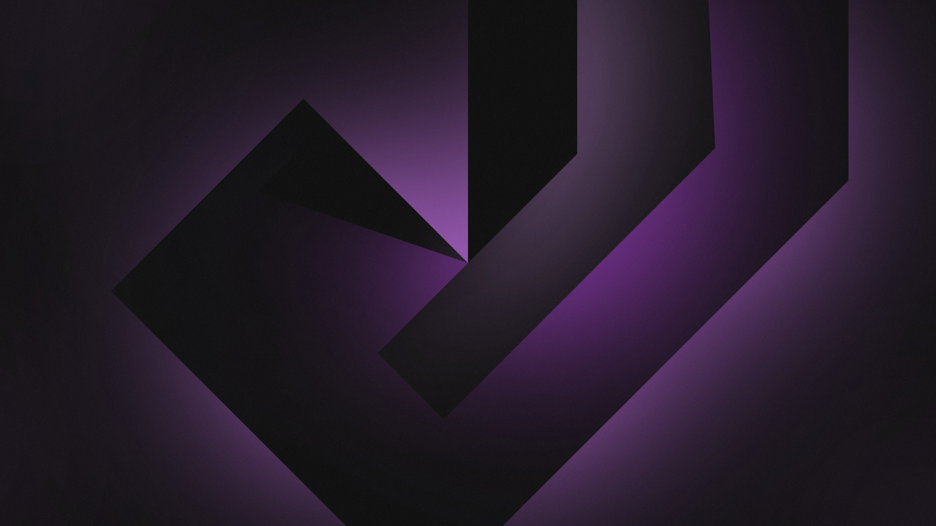 Violet Geometric Dark Shapes Wallpapers