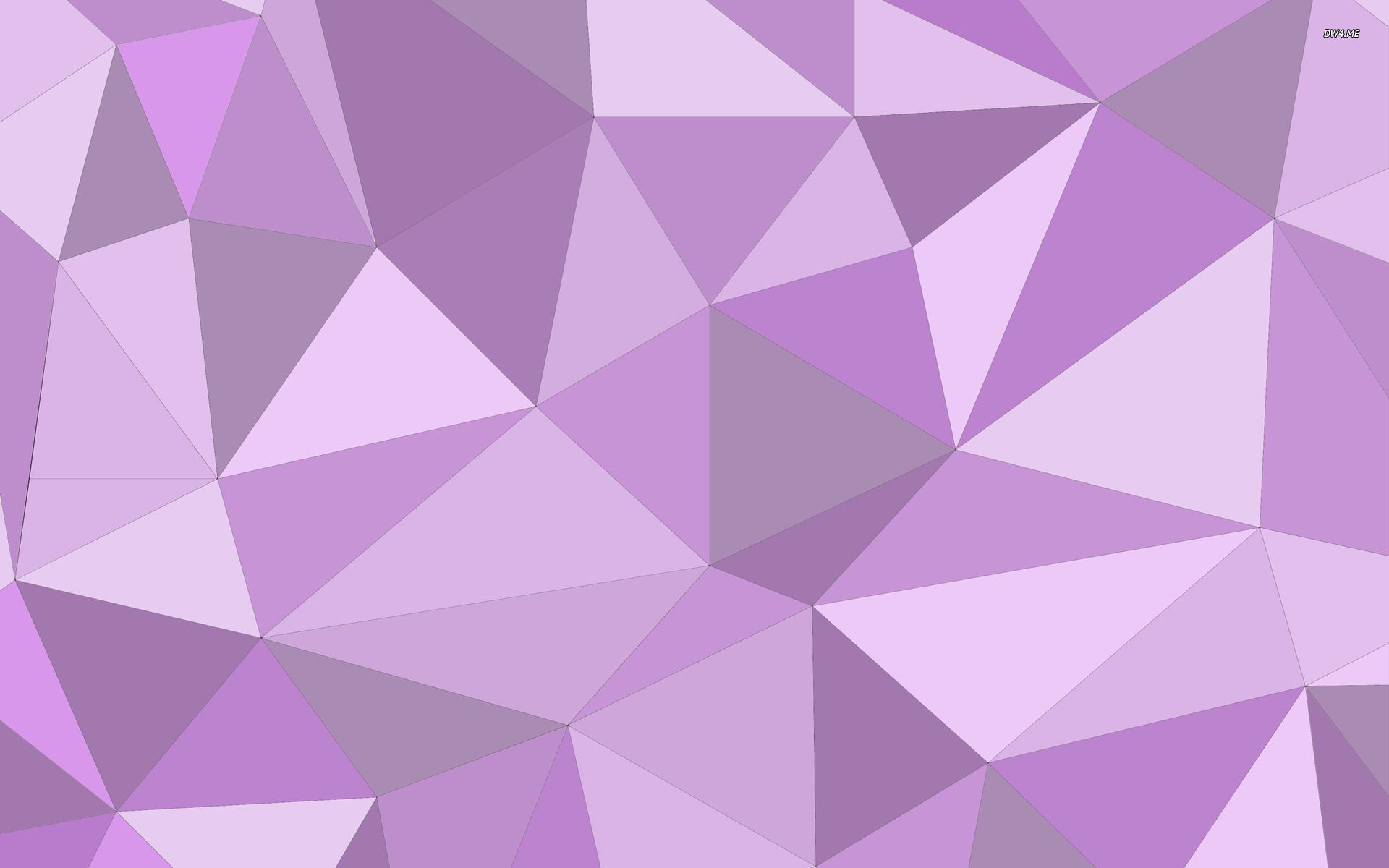 Violet Geometric Dark Shapes Wallpapers