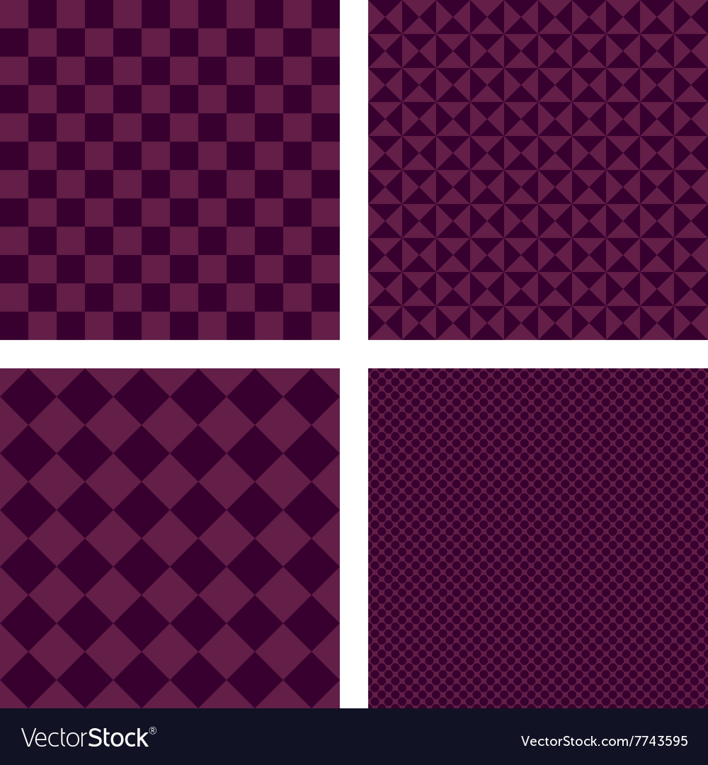 Violet Geometric Dark Shapes Wallpapers