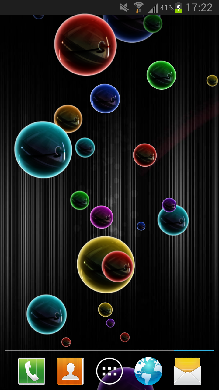 Colorful Neon Bubbles Wallpapers