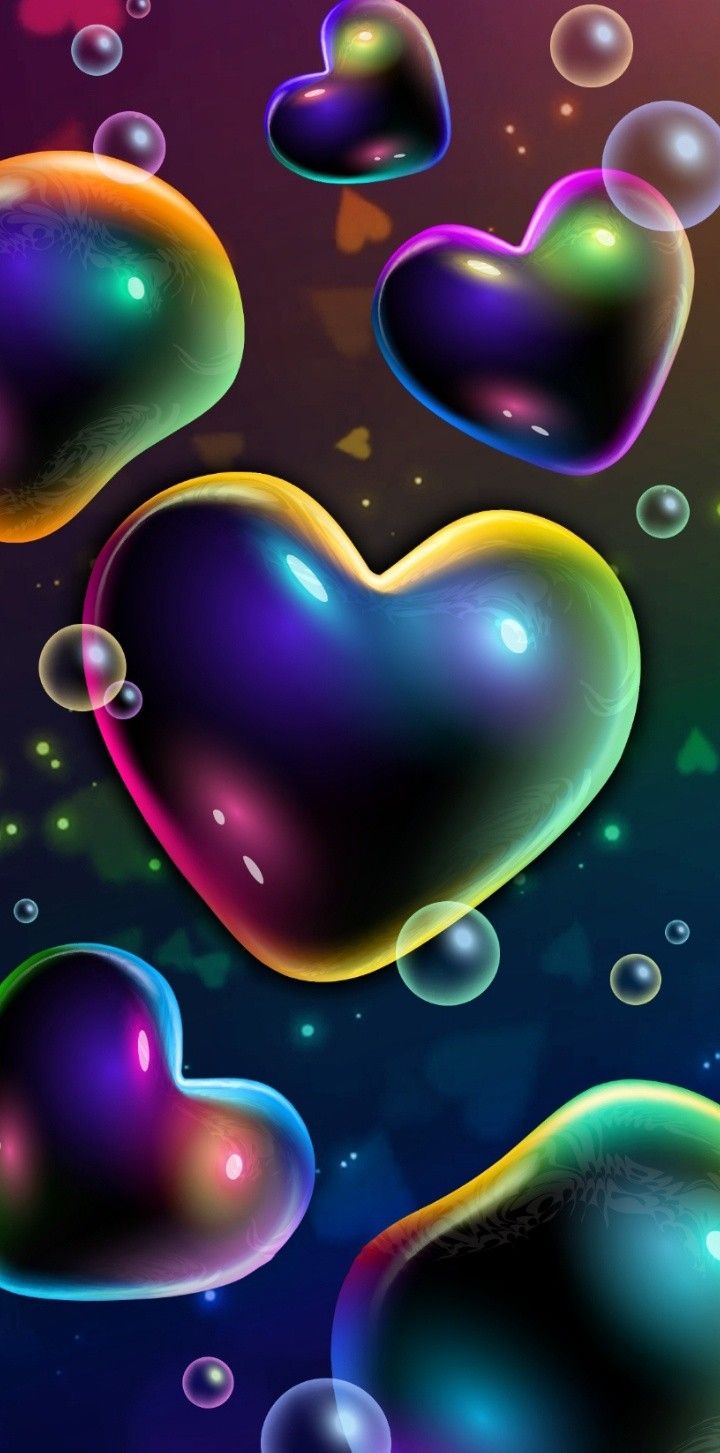 Colorful Neon Bubbles Wallpapers