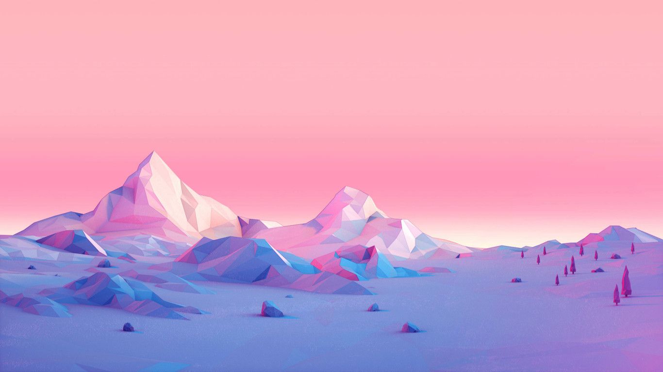 Polygon Mountains Wallpapers