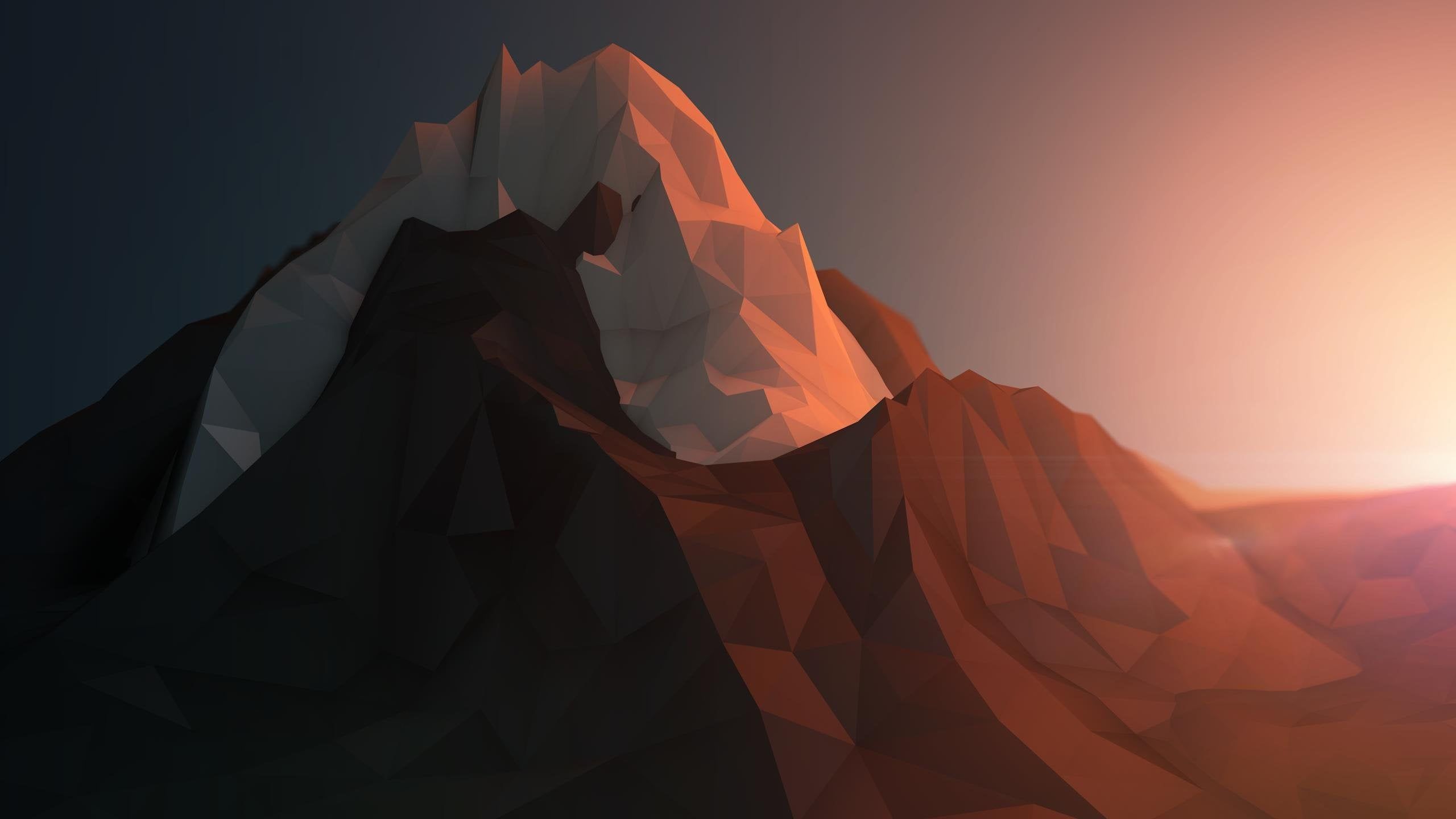 Polygon Mountains Wallpapers