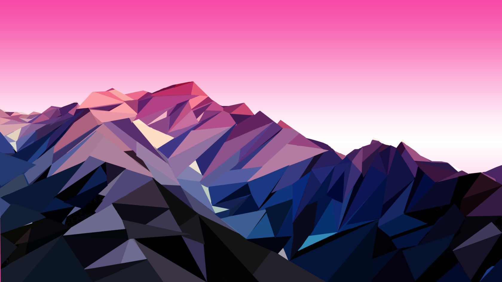 Polygon Mountains Wallpapers