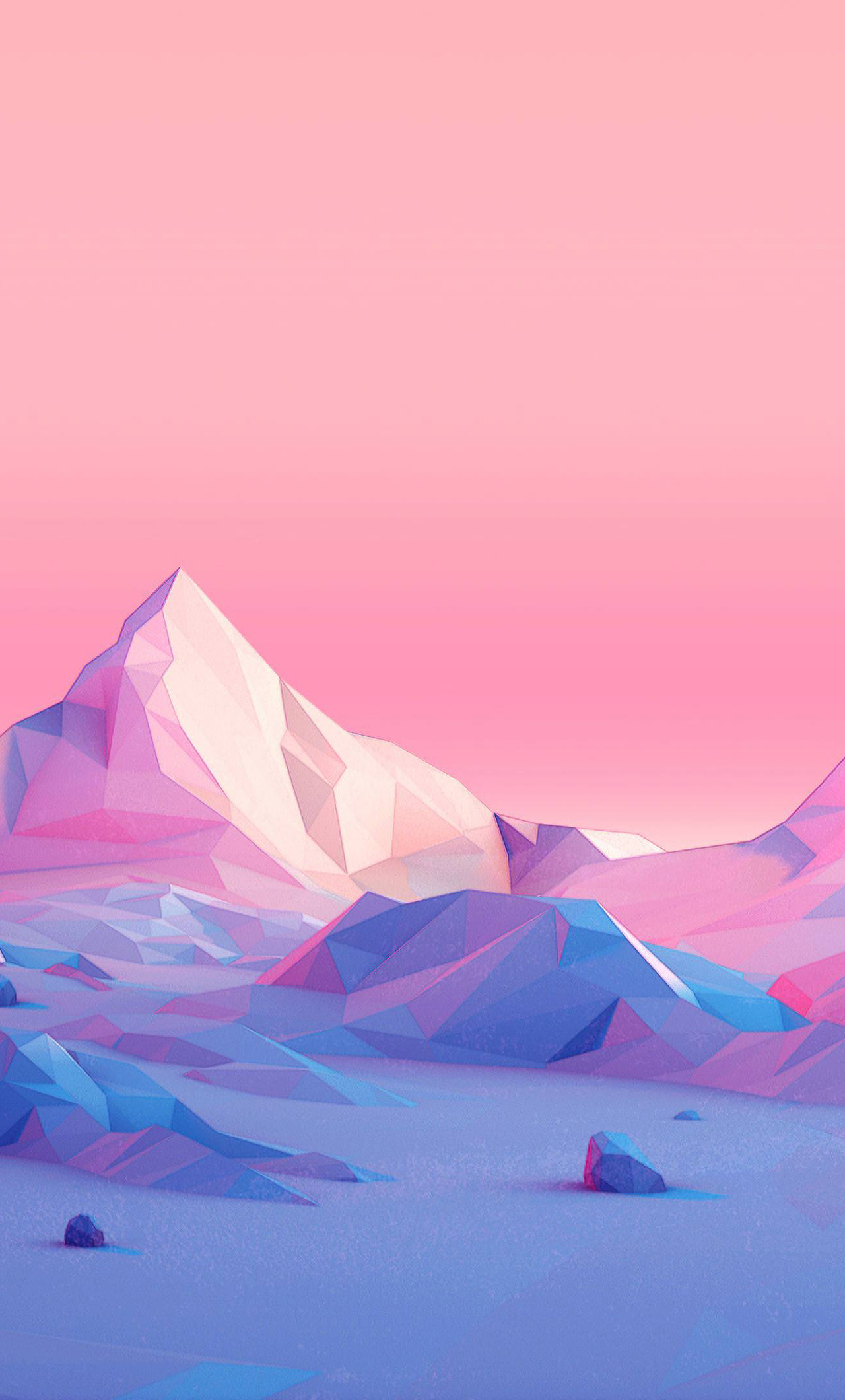 Polygon Mountains Wallpapers