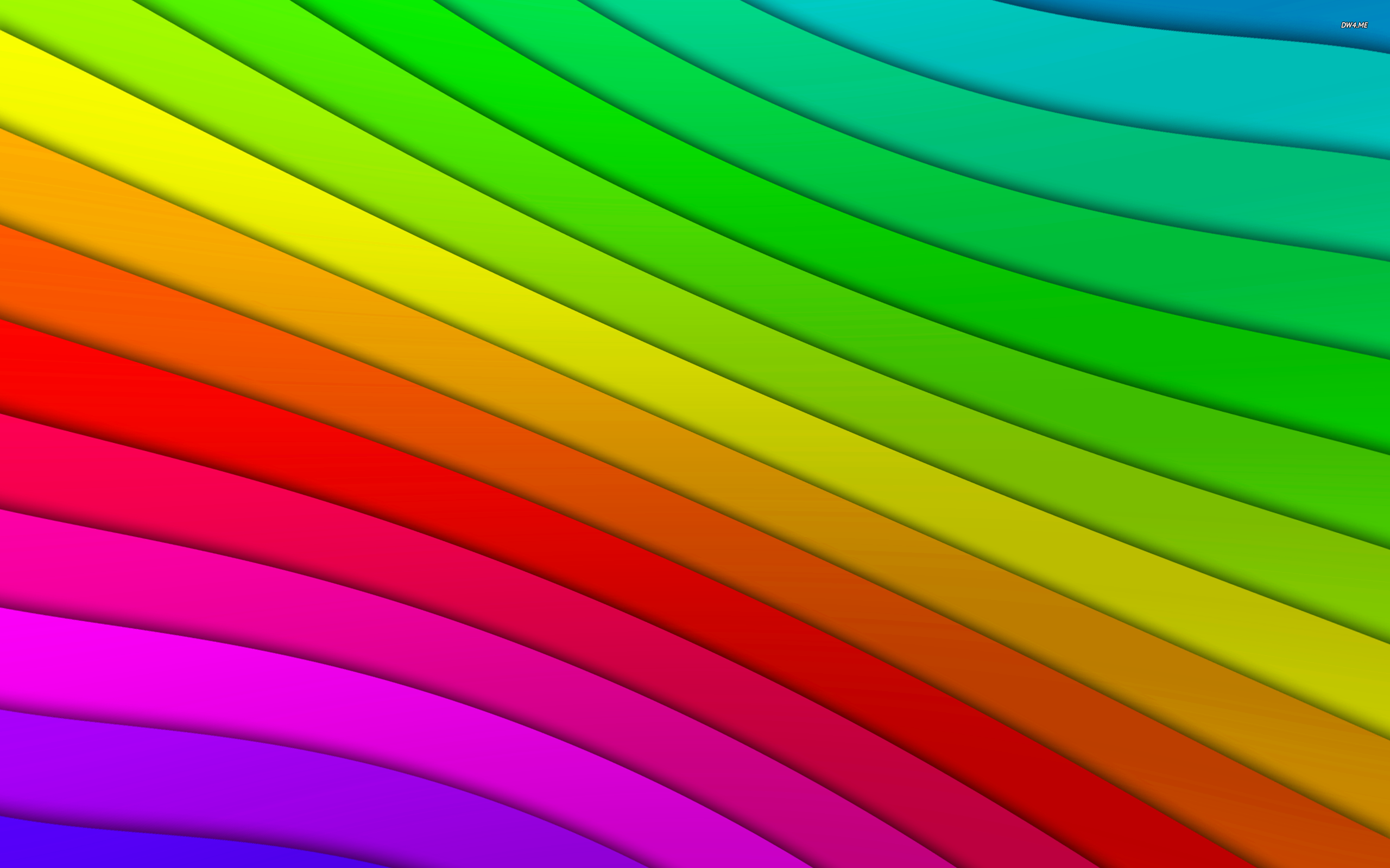 Curvy Colorful Lines Wallpapers