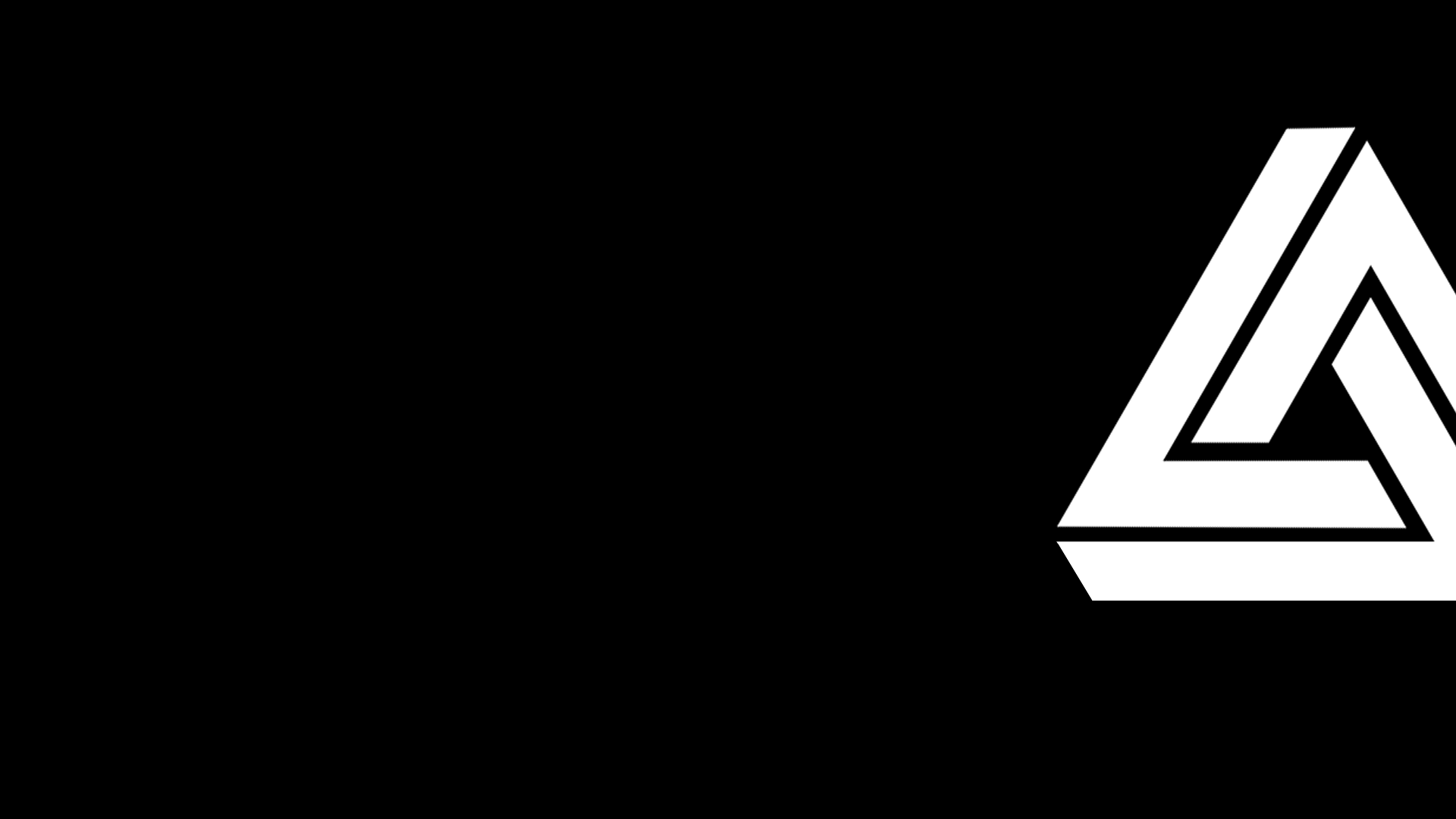 Black Triangle Vector Folds Wallpapers