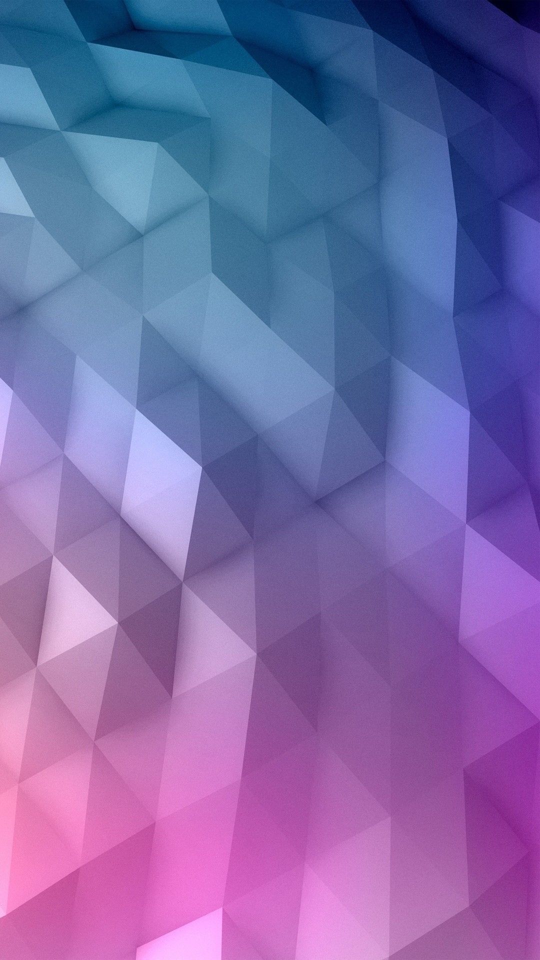 Cube Geometry Gradient Linux Wallpapers