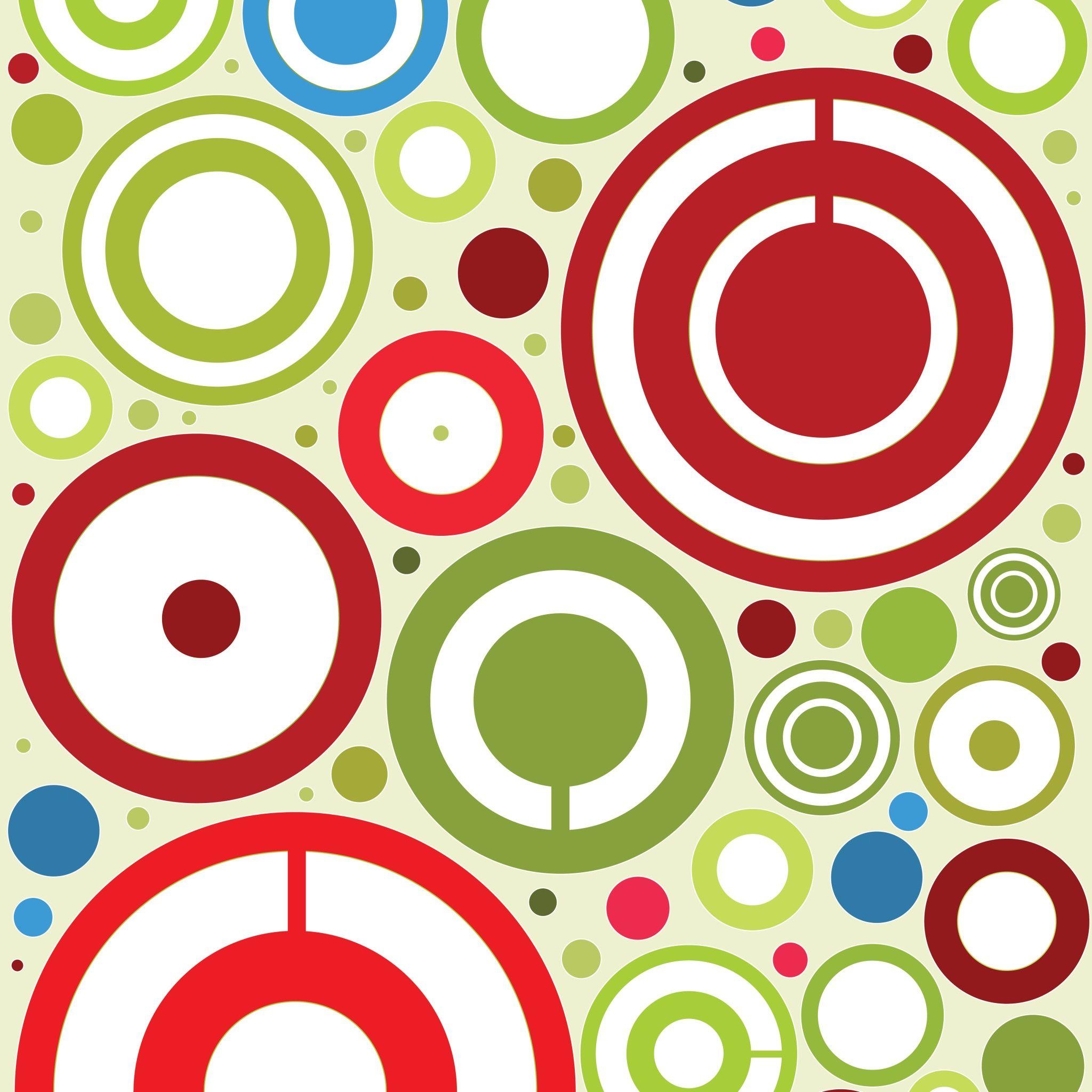 Colourful Abstract Circle Art Wallpapers