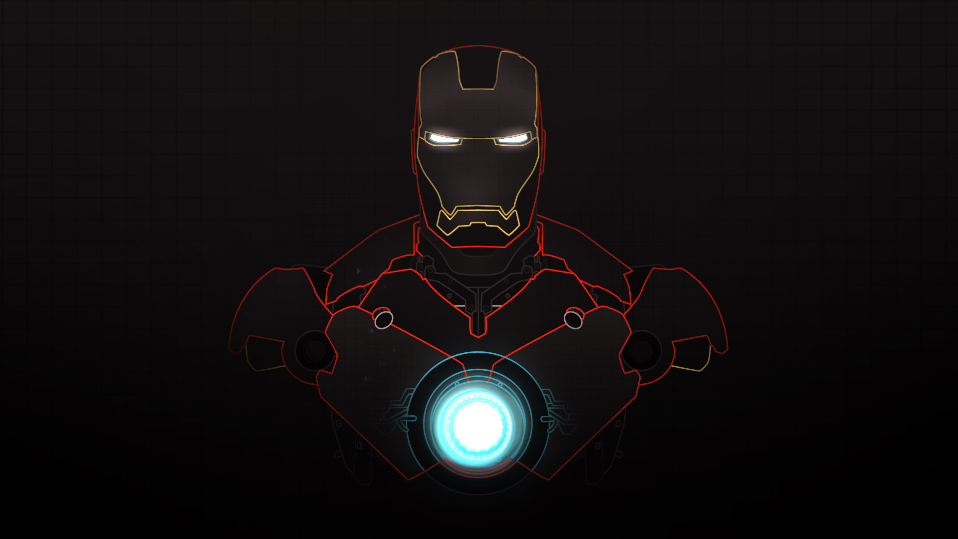 Iron Man Creative Abstract Art Wallpapers