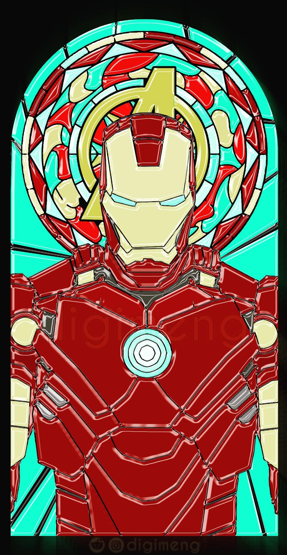 Iron Man Creative Abstract Art Wallpapers