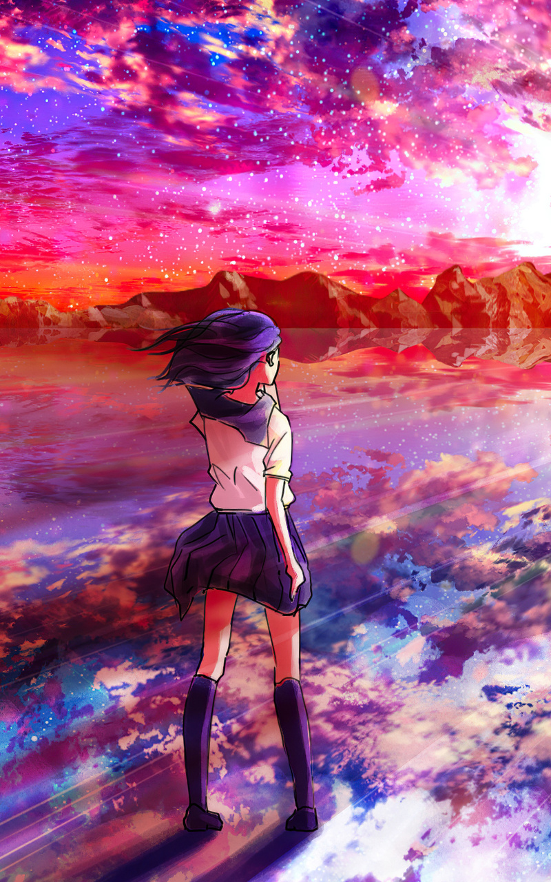 Your Name Anime Abstract Painting Wallpapers