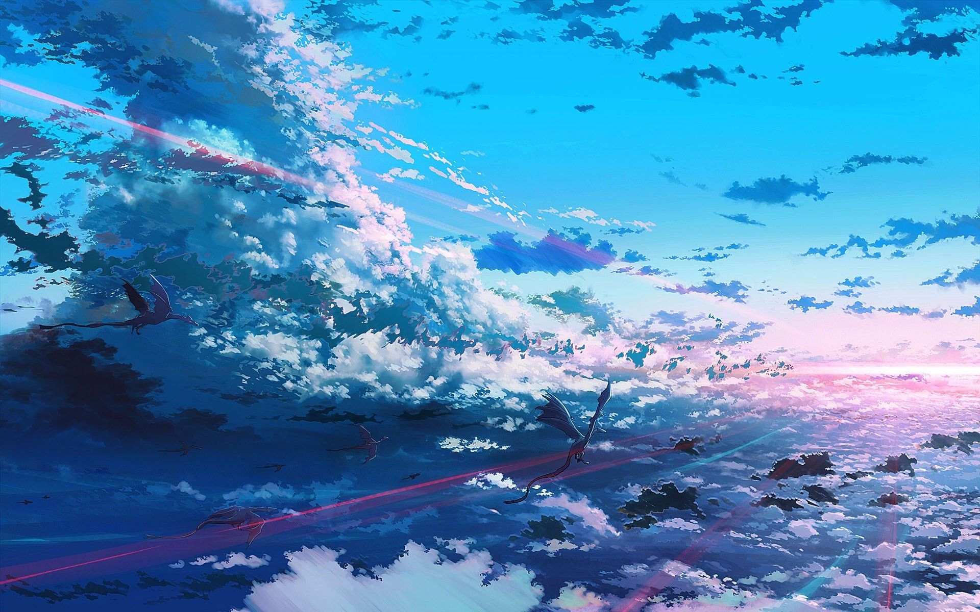Your Name Anime Abstract Painting Wallpapers