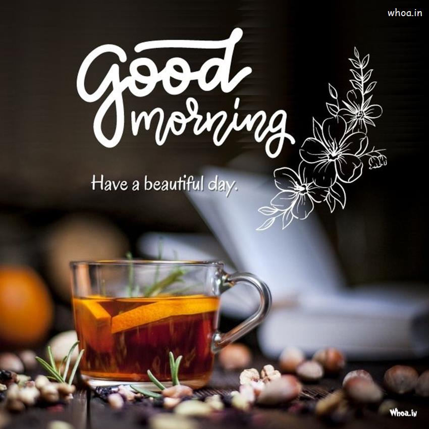 Good Morning Tea Coffee Abstract Illustration Wallpapers