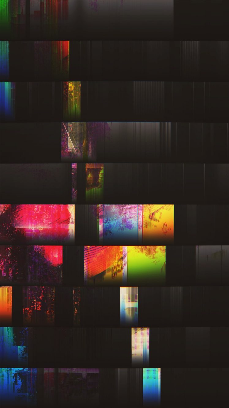 Glitch Art Abstract City Wallpapers