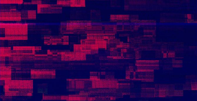 Glitch Art Abstract City Wallpapers