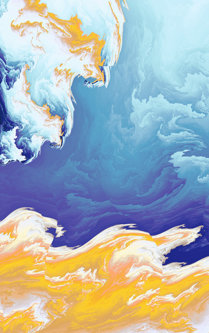 Clouds Digital Fractal Art Wallpapers