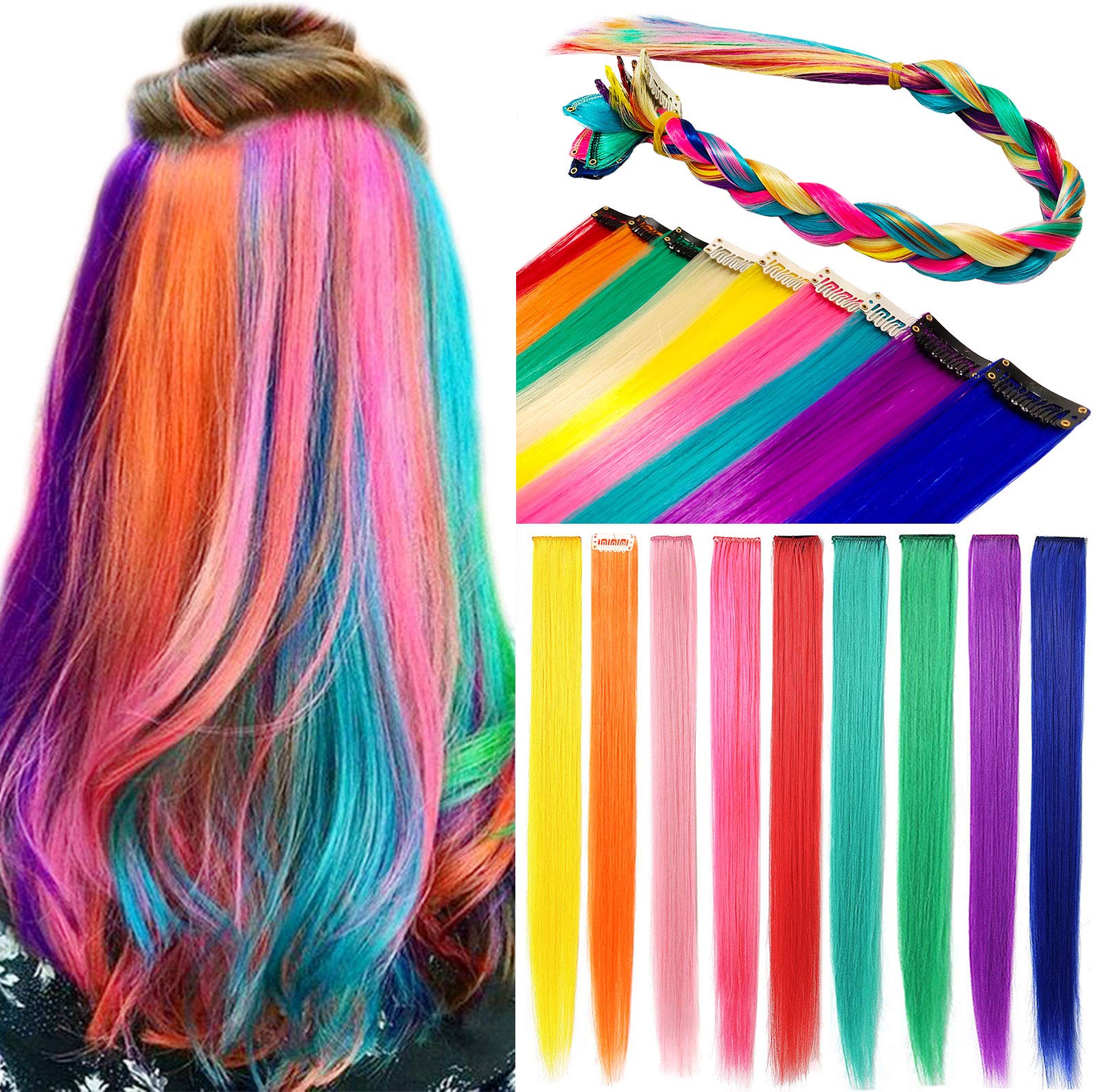 Rainbow Colorful Girl Hairs Wallpapers