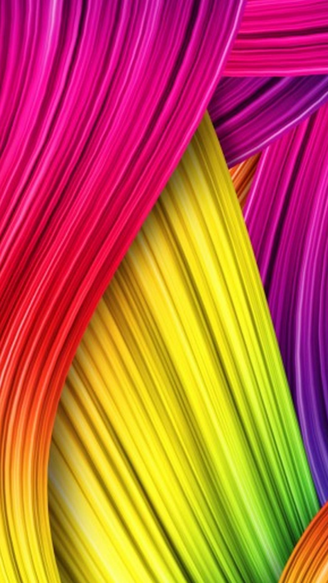 Rainbow Colorful Girl Hairs Wallpapers