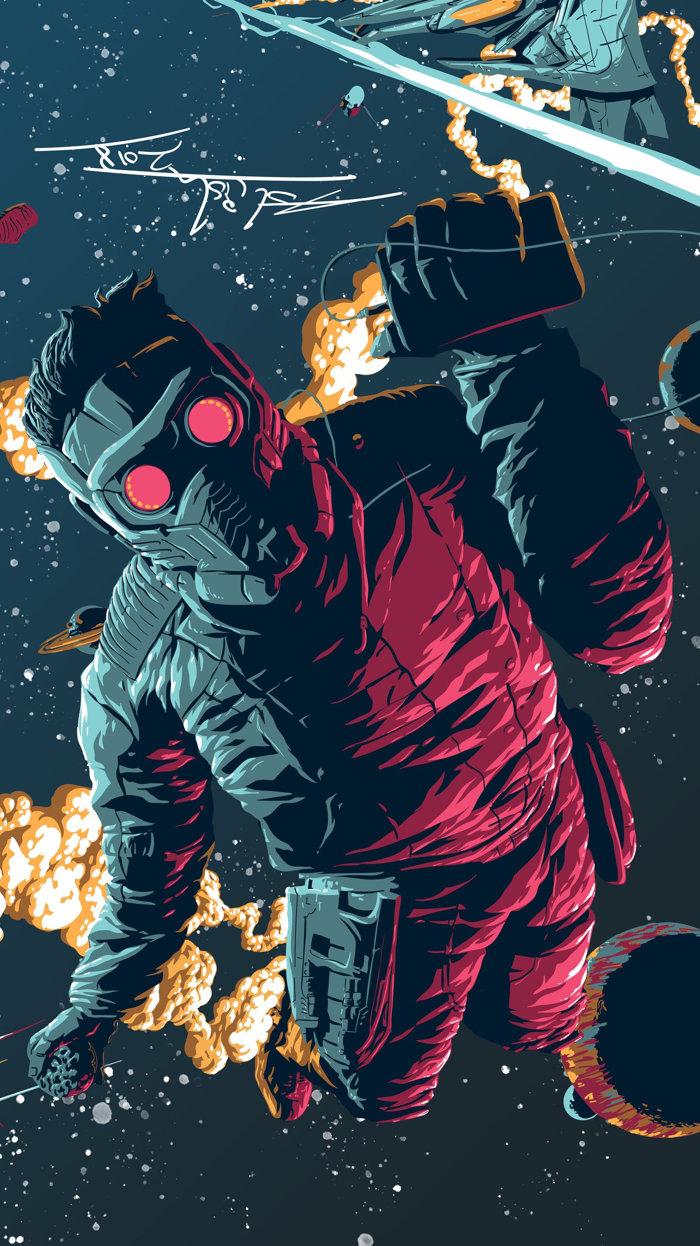 Star Lord Colorful Wallpapers