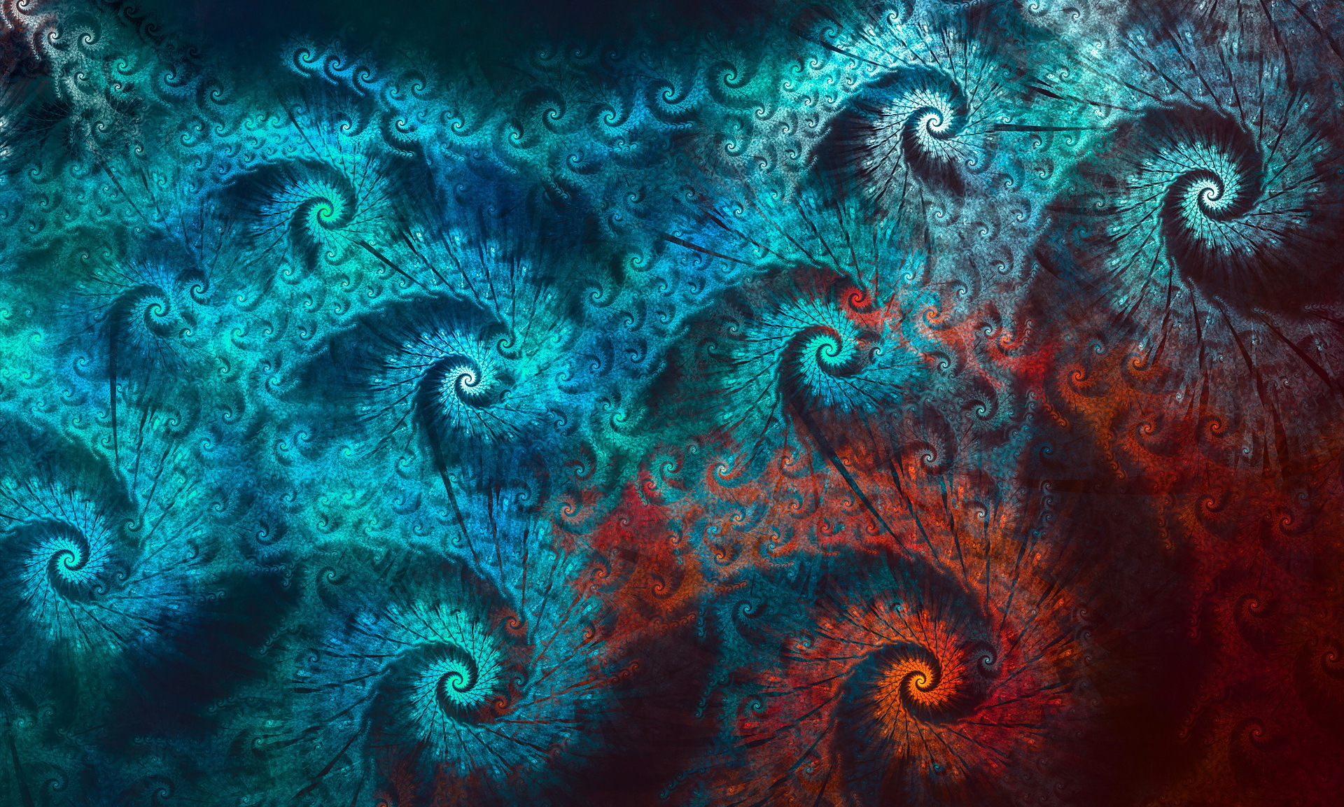 Abstract Spiral Spin Wallpapers