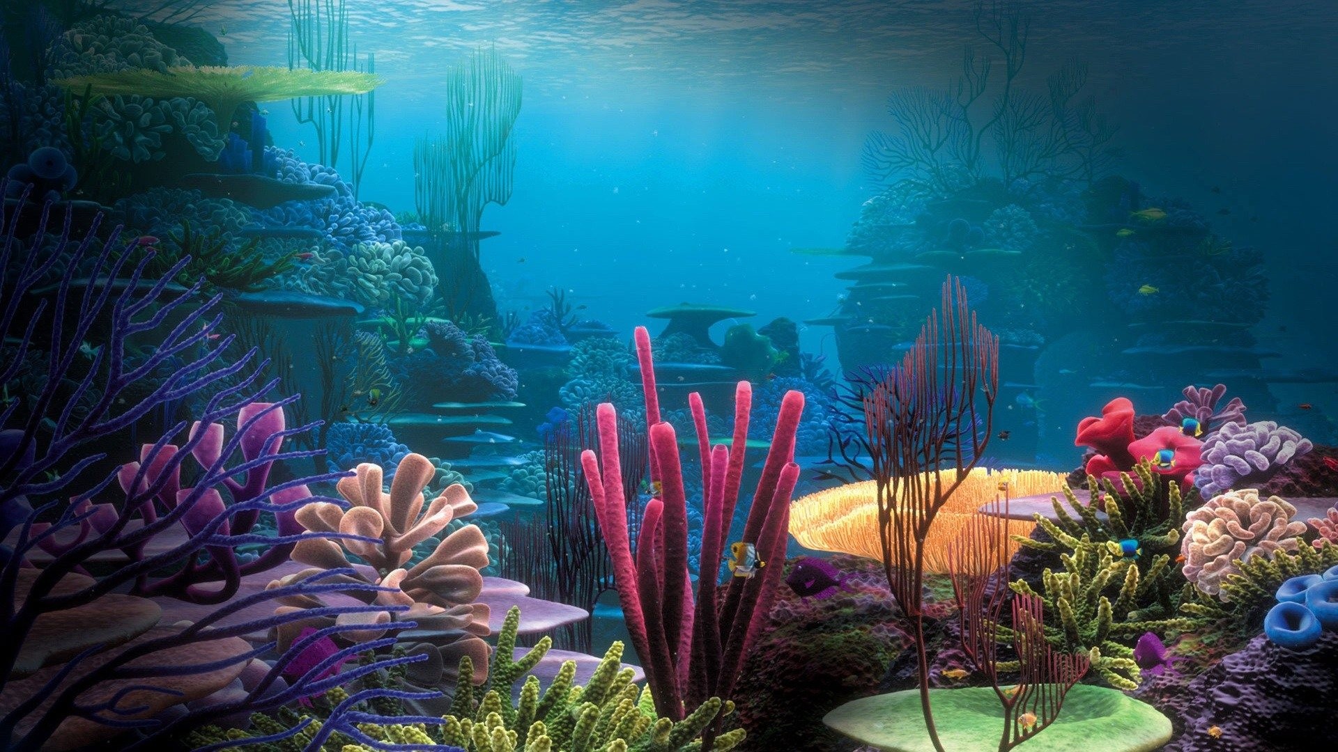 Abstract Coral Reef Wallpapers