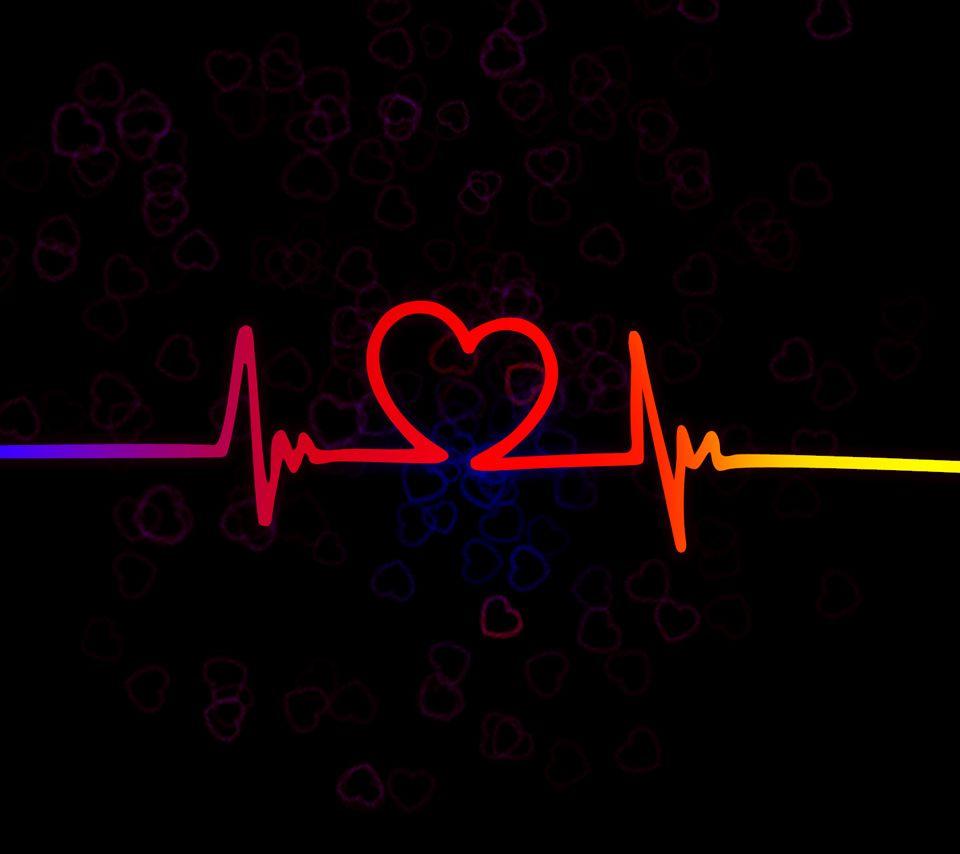 Abstract Heartbeat Wallpapers