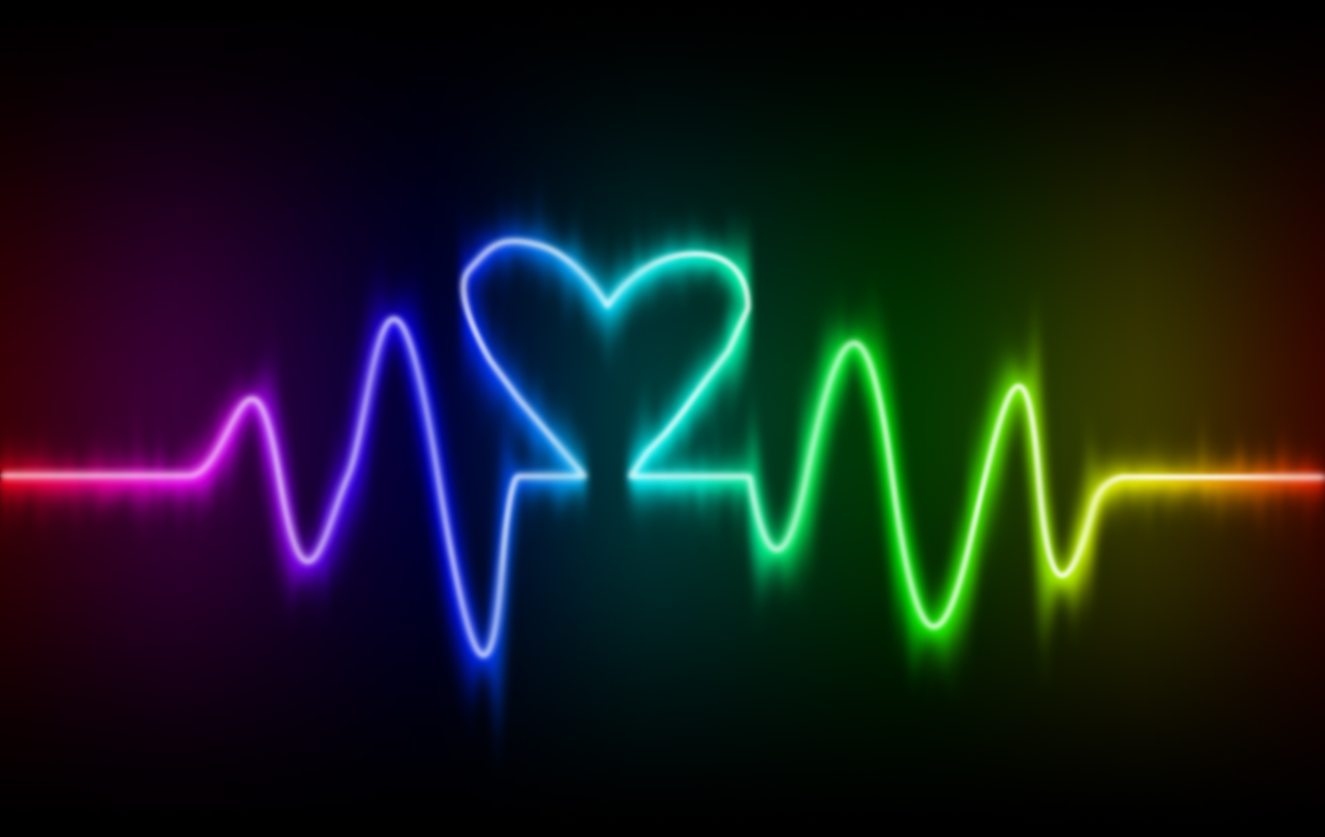 Abstract Heartbeat Wallpapers