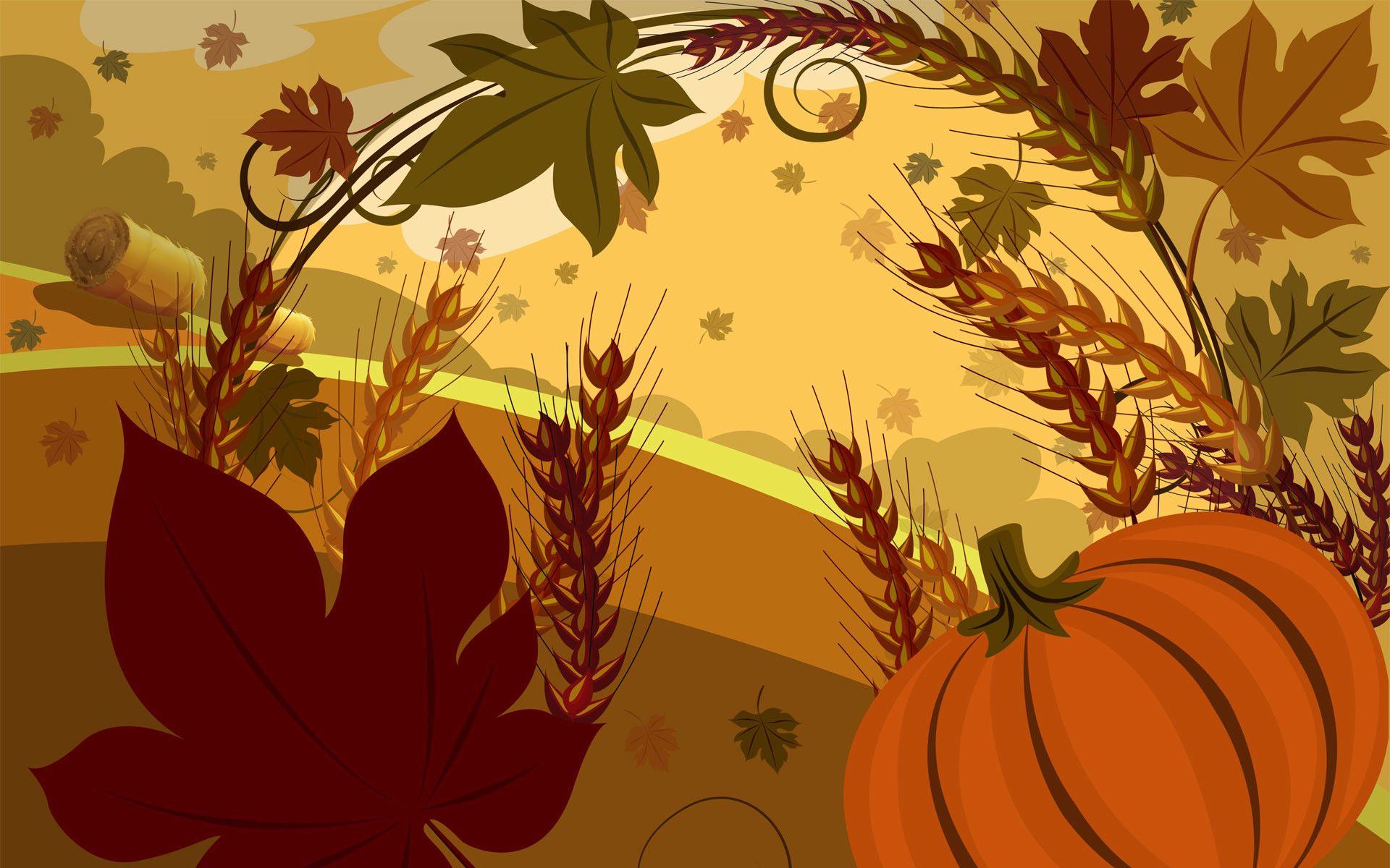 Abstract Thanksgiving Wallpapers