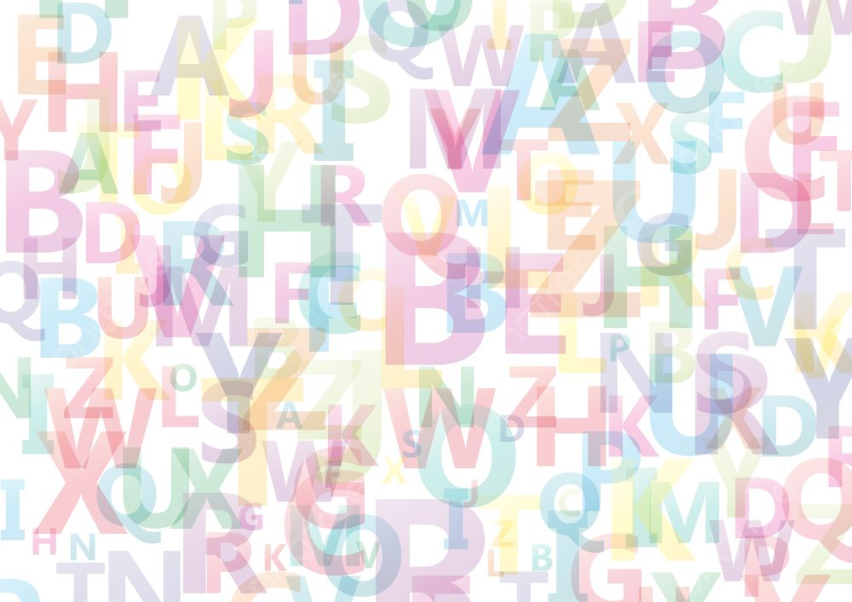 Abstract Alphabet Wallpapers