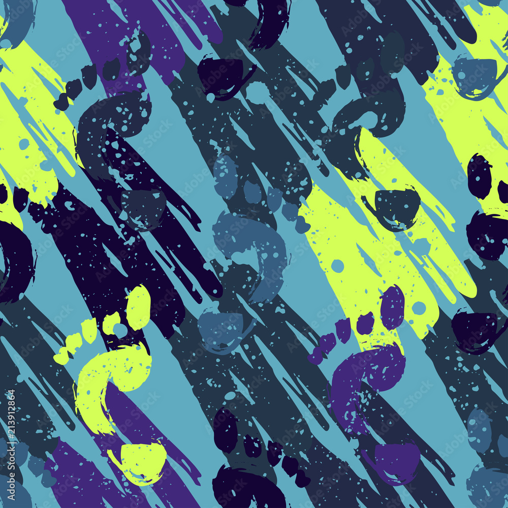 Abstract Footprint Wallpapers