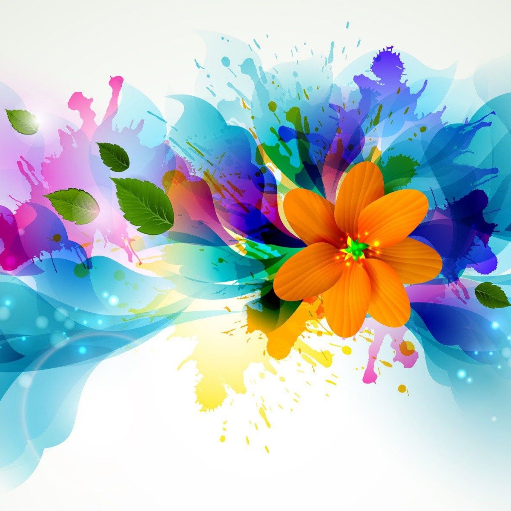 Abstract Petals Wallpapers