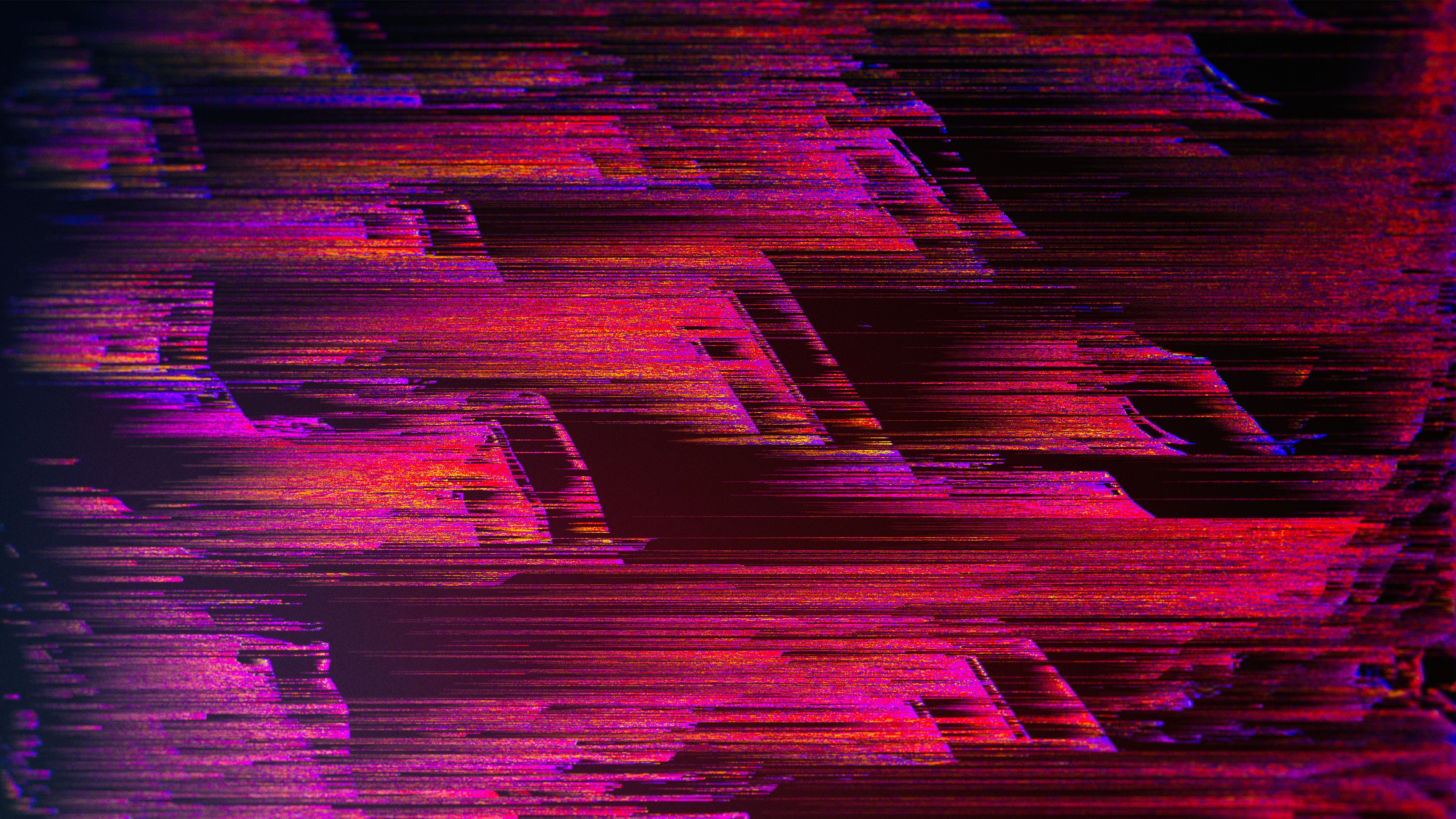 Abstract Pixel Sorting Wallpapers