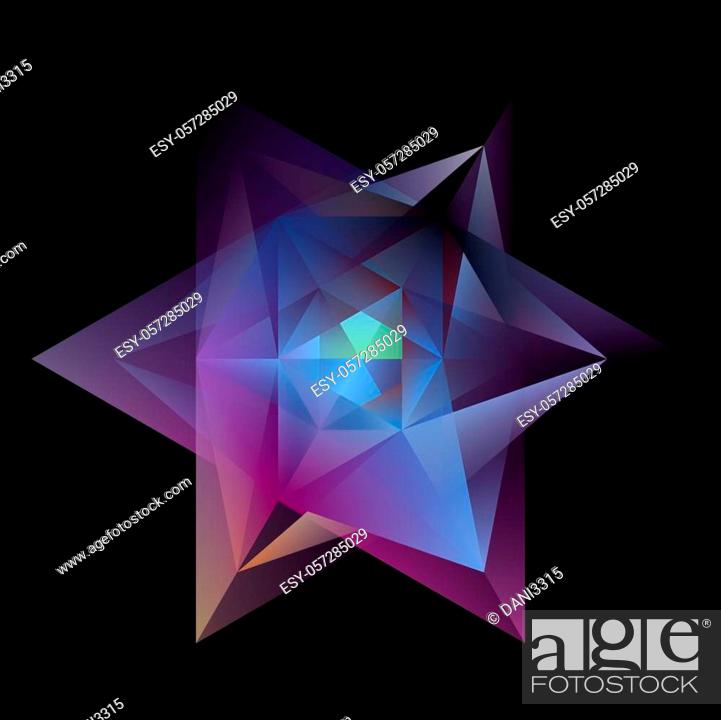 Abstract Hexagram Wallpapers