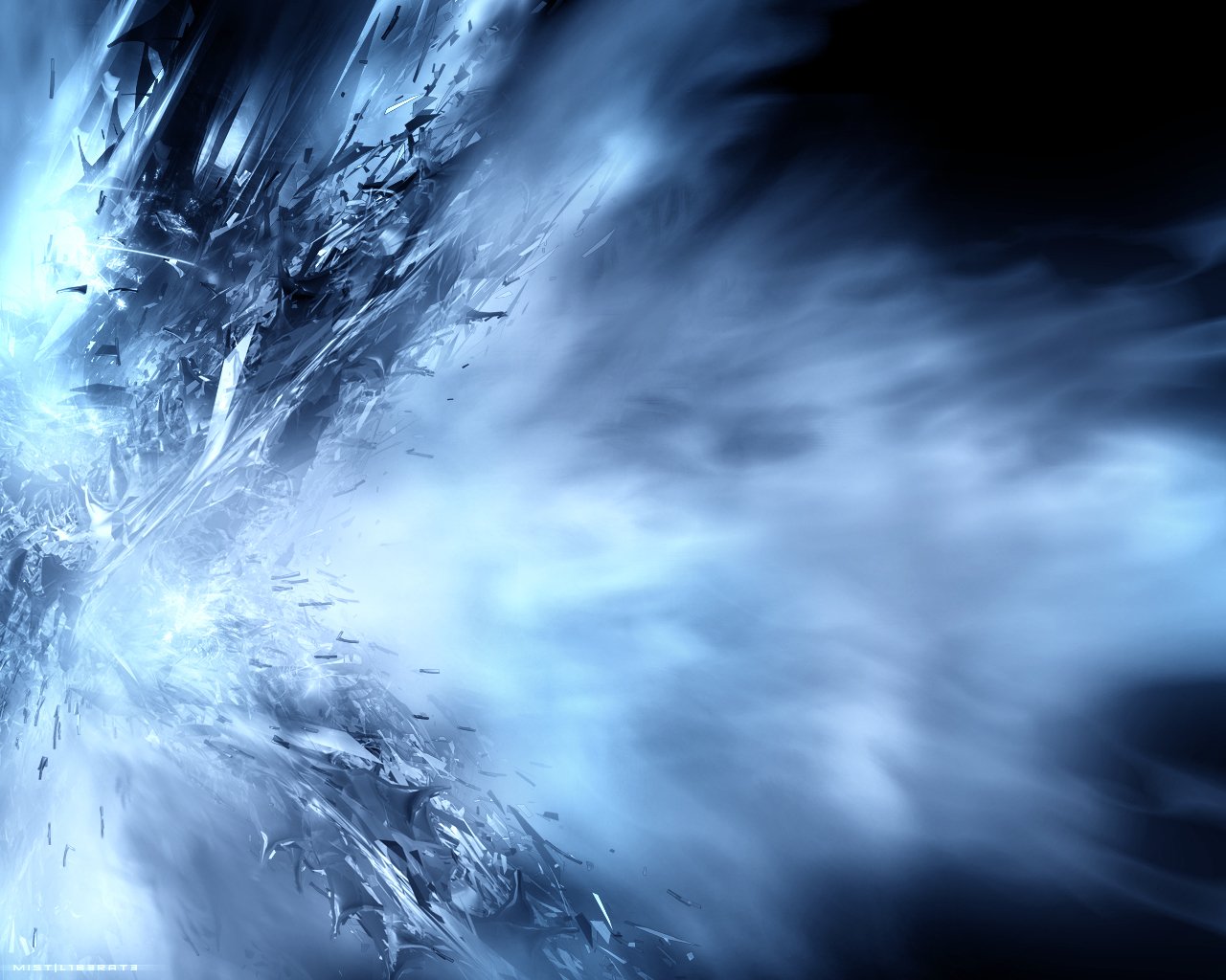 Abstract Ice Wallpapers