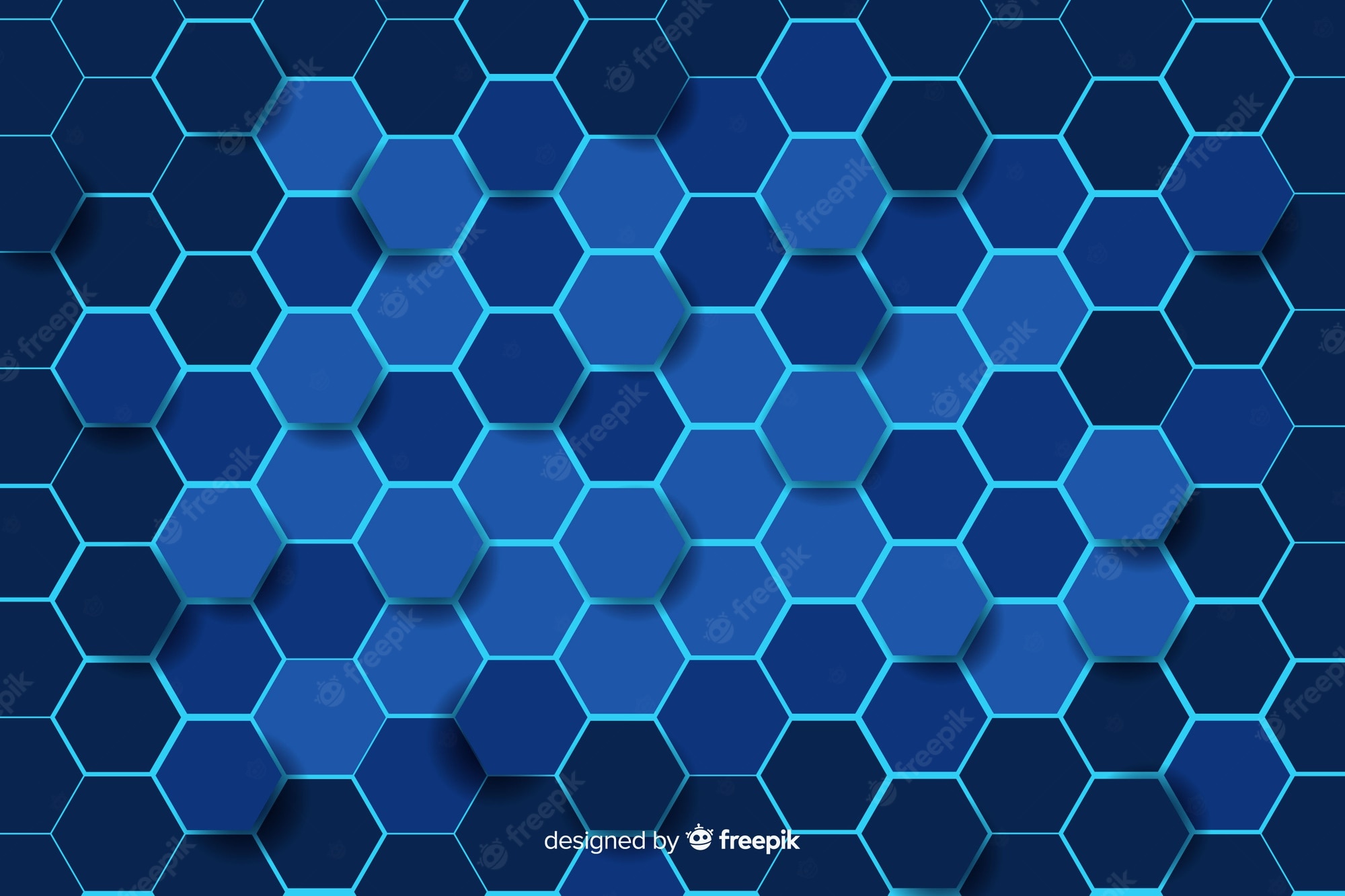 Abstract Honeycomb Wallpapers