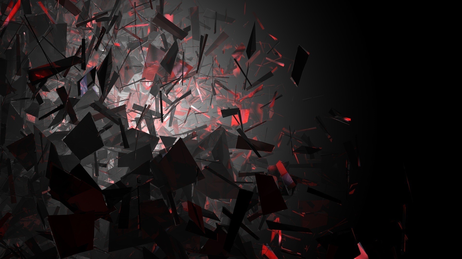 Abstract Broken Glass Wallpapers