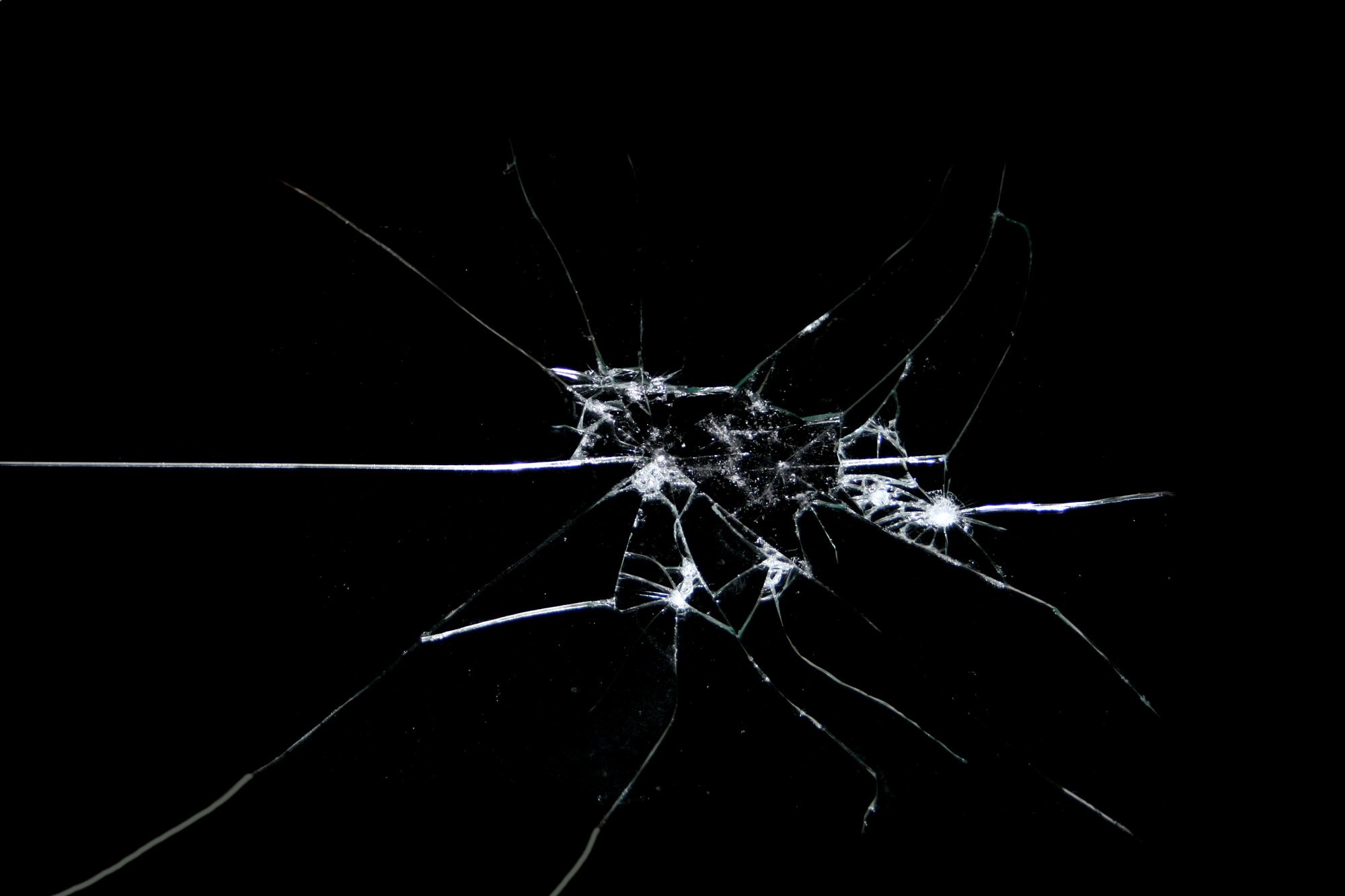 Abstract Broken Glass Wallpapers