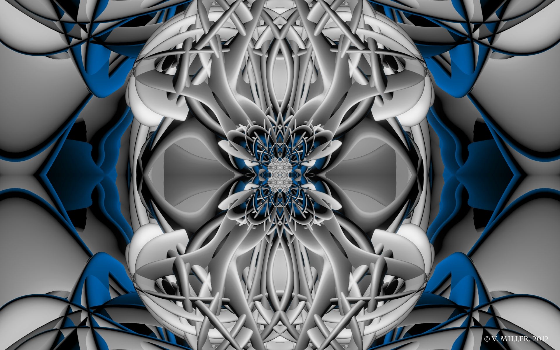 Abstract Symmetry Wallpapers