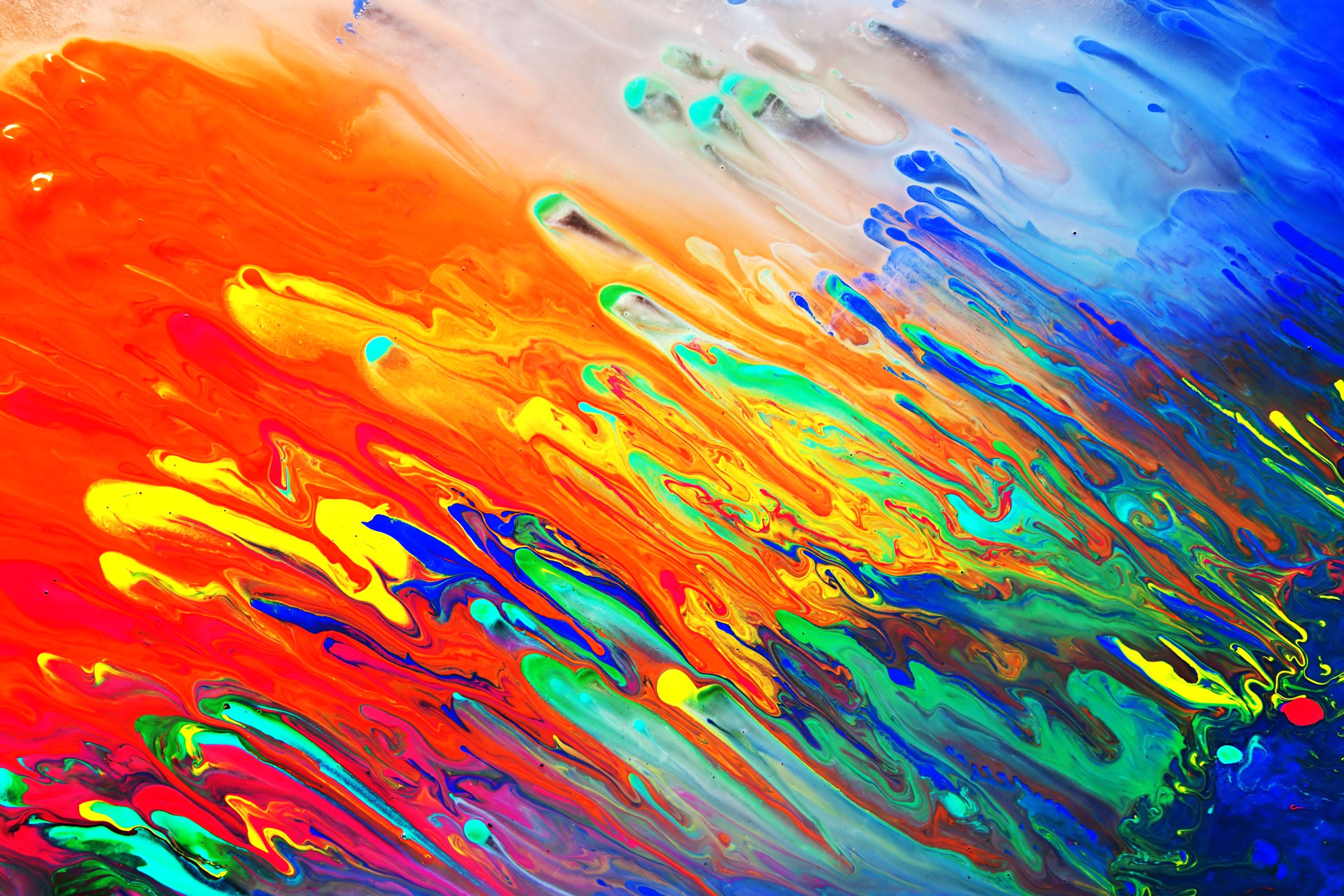 Abstract Paint Wallpapers