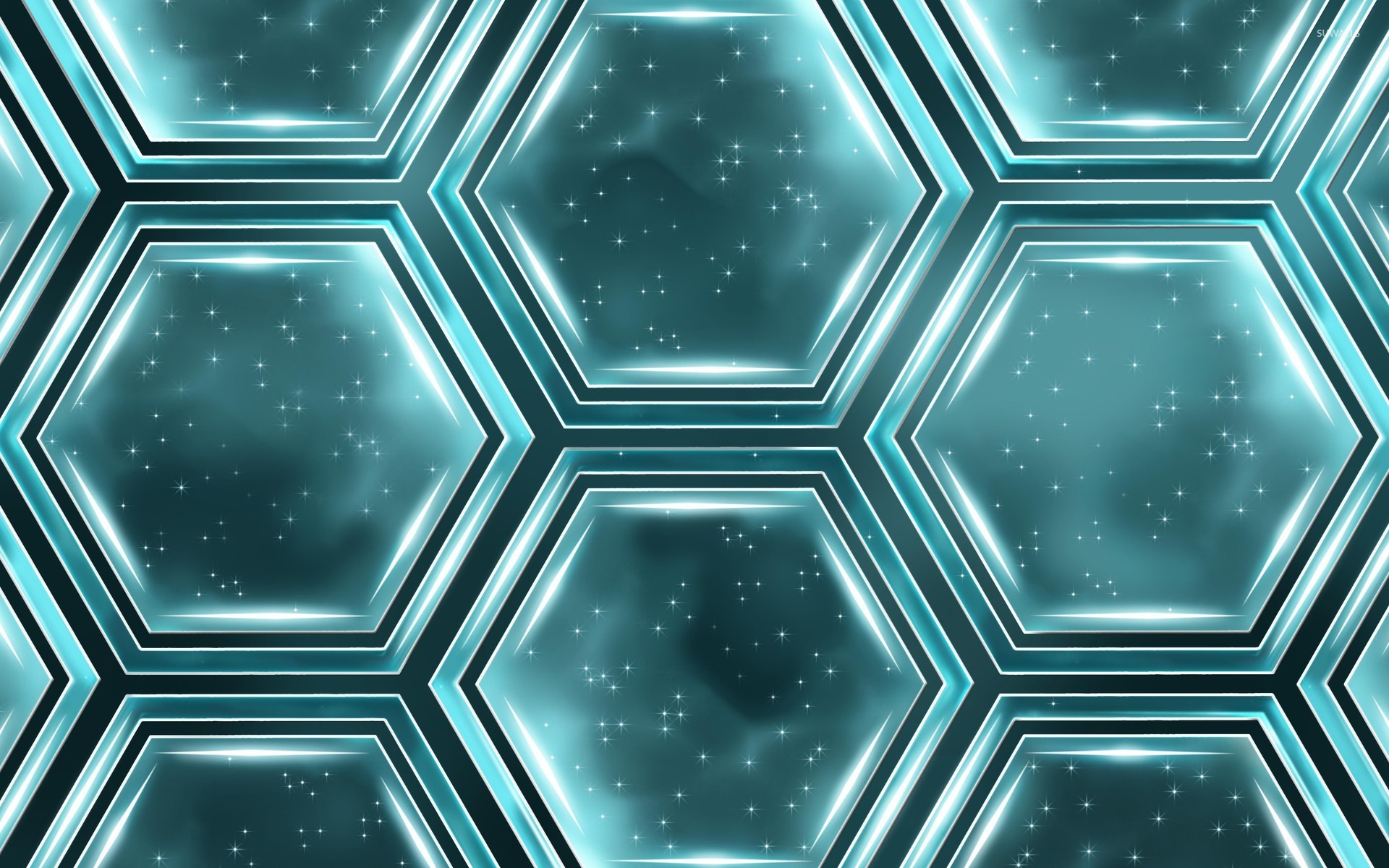 Abstract Hexagon Wallpapers