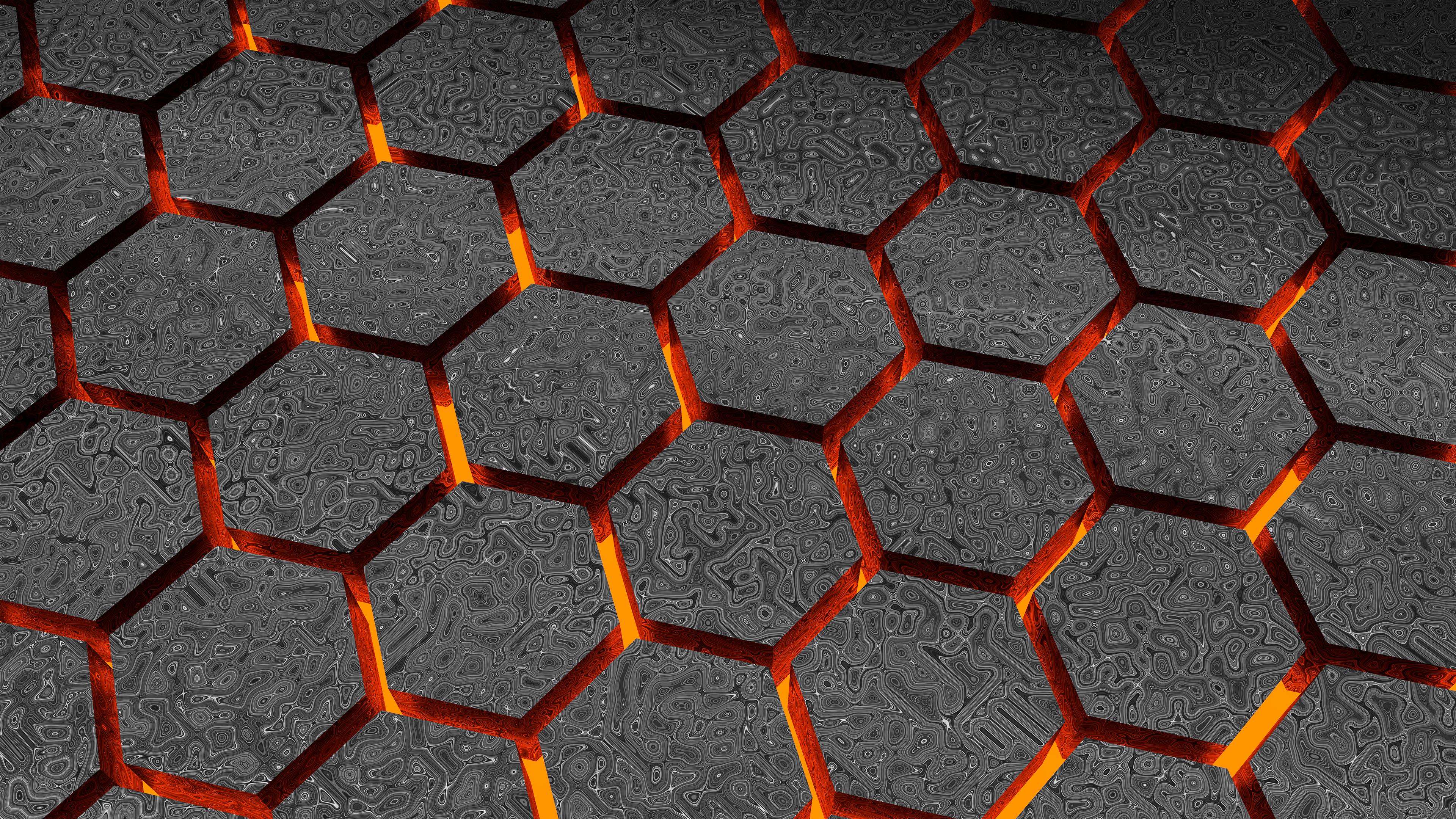 Abstract Hexagon Wallpapers