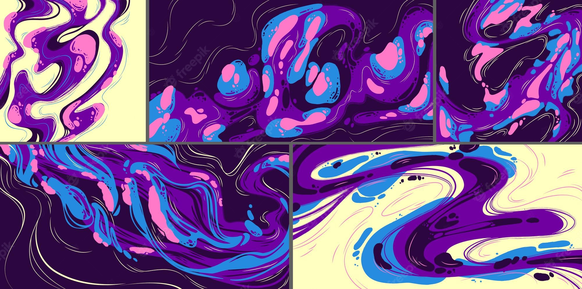 Abstract Swirl Wallpapers