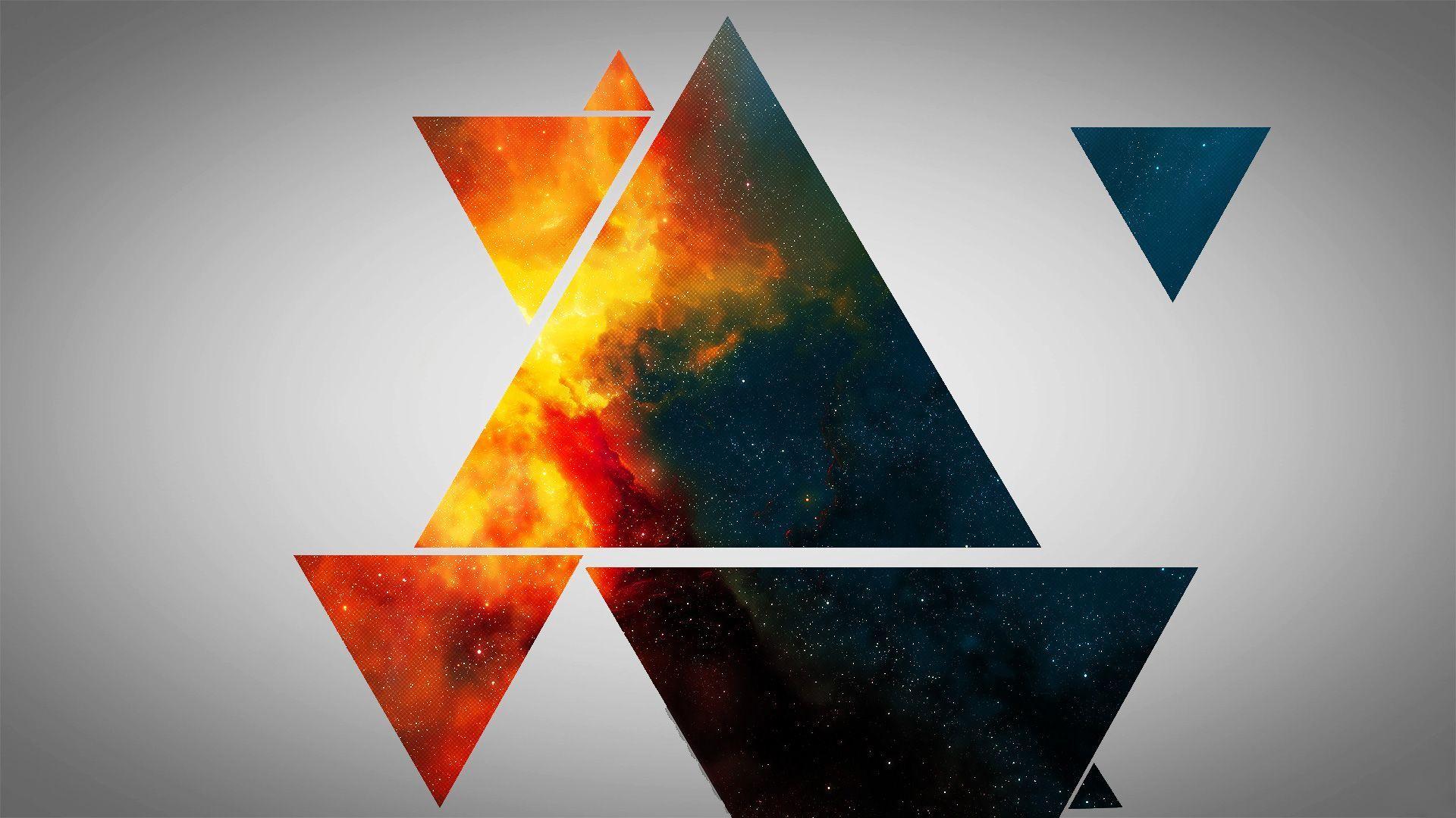 Abstract Triangle Wallpapers