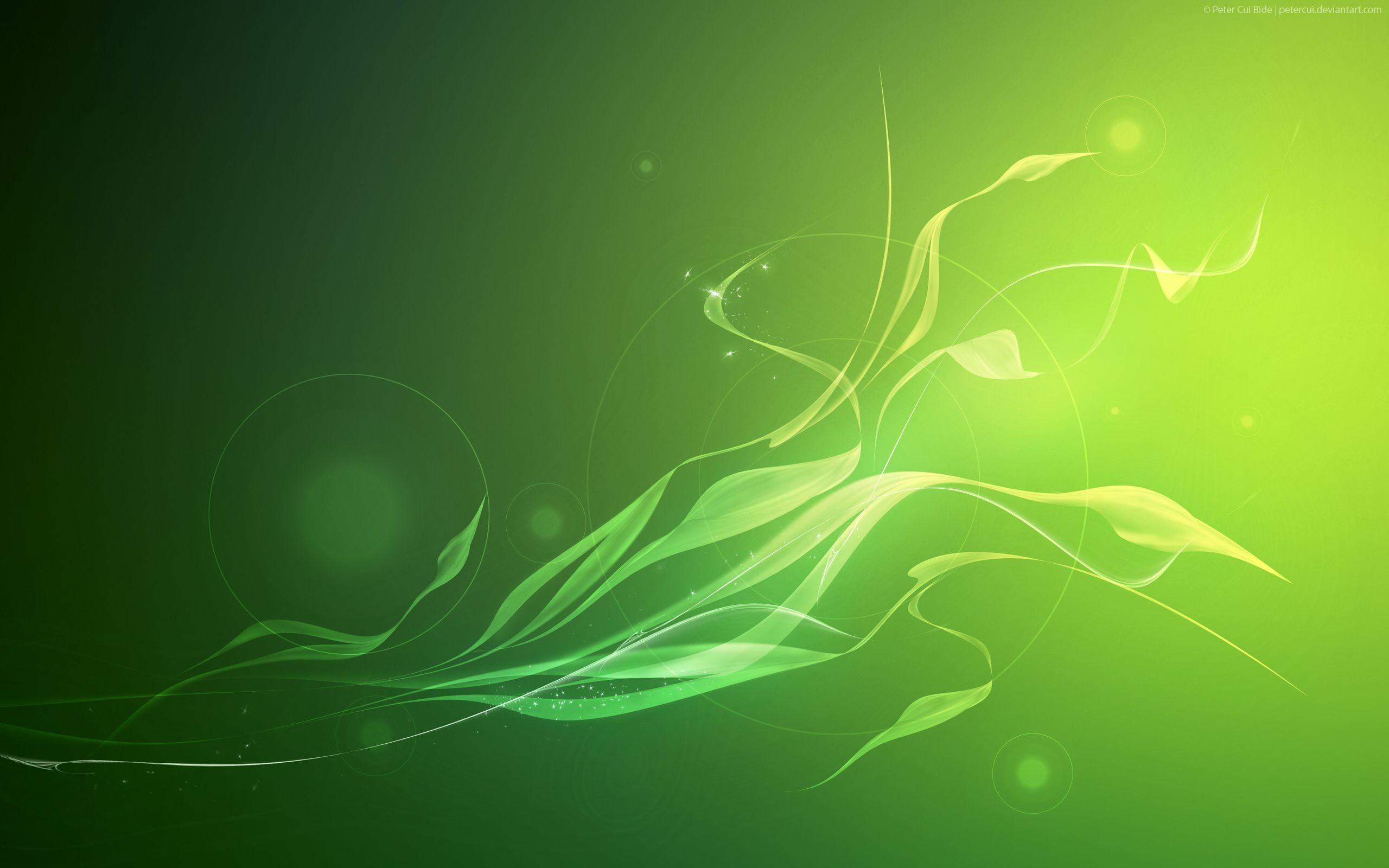 Abstract Green Wallpapers