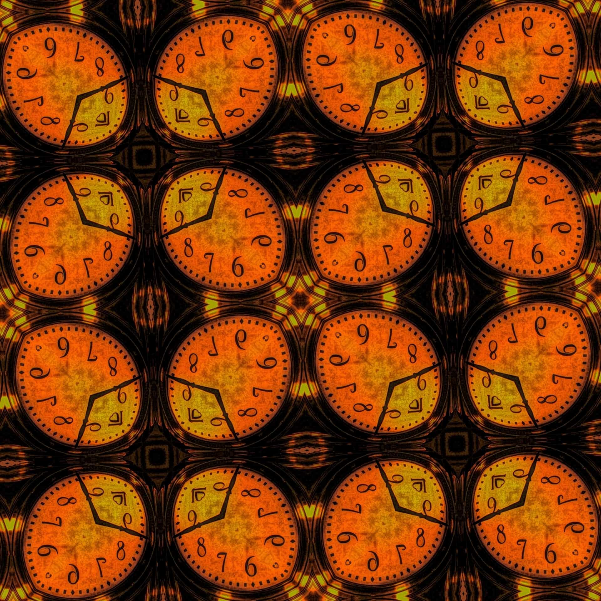Abstract Clock Wallpapers