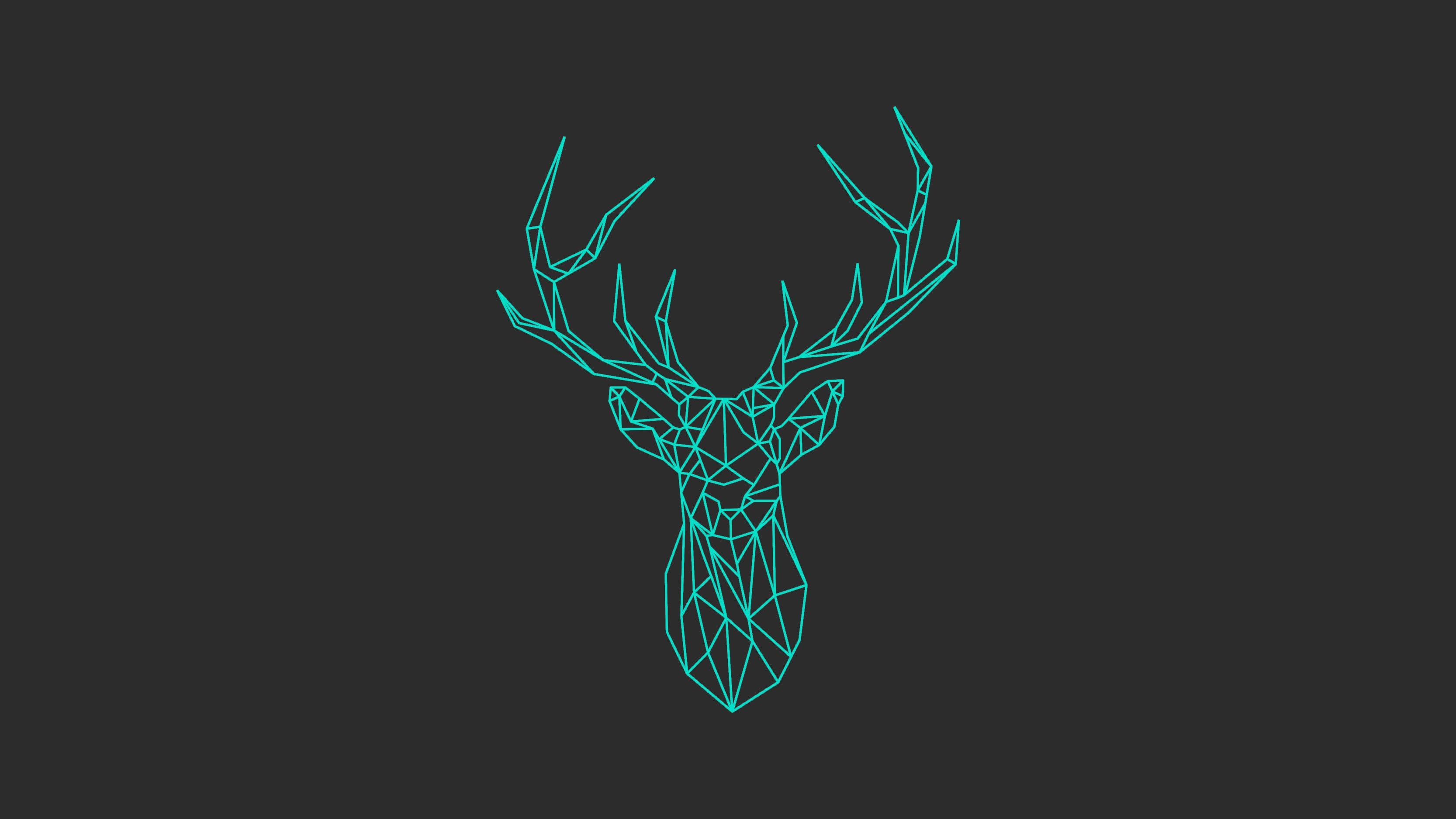 Abstract Deer Wallpapers